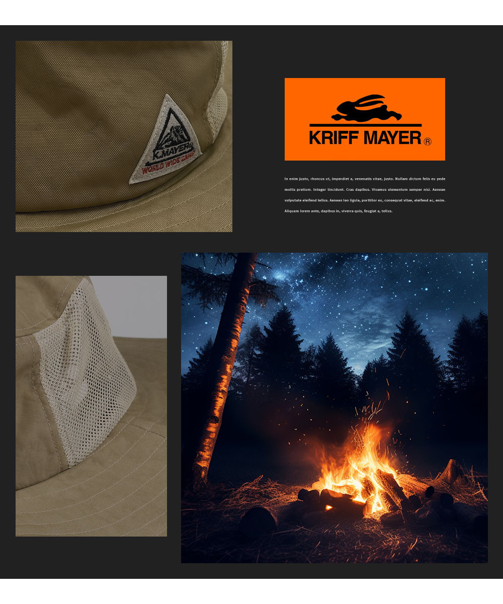 クリフメイヤー アドベンチャーハット メンズ サファリハット レディース 撥水 帽子 KRIFF MAYER 黒 ブラック カーキ ベージュ 1509 | KRIFF MAYER | 07