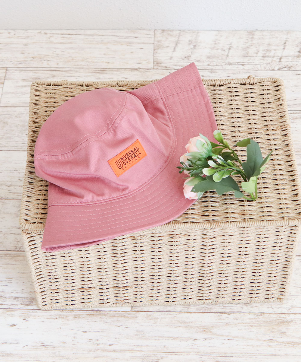 ユニバーサルオーバーオール バケットハット ブランド 帽子 黒 ブラック ブラウン ベージュ ピンク UNIVERSAL OVERALL DS1547 爆買 | UNIVERSAL OVERALL | 12