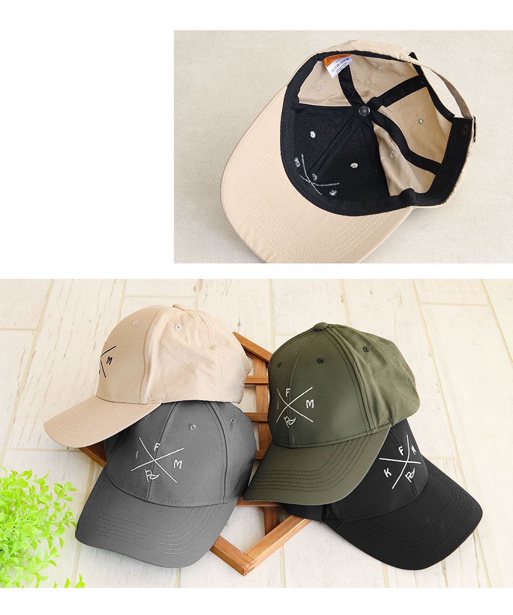 クリフメイヤー 帽子 ローキャップ 撥水 吸汗速乾 薄手 キャップ UV対策 春 刺繍 ロゴ CAP ロークラウンキャップ アウトドア ds1728 爆買 | KRIFF MAYER | 08