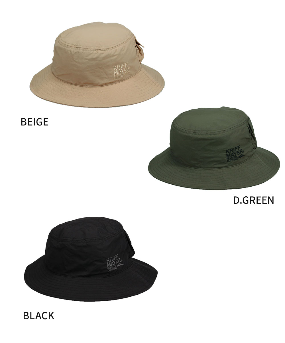 クリフメイヤー アシンメトリー ブリムハット メンズ レディース 帽子 撥水 黒 ブラック ベージュ グリーン KRIFF MAYER ds1792 爆買 | KRIFF MAYER | 08