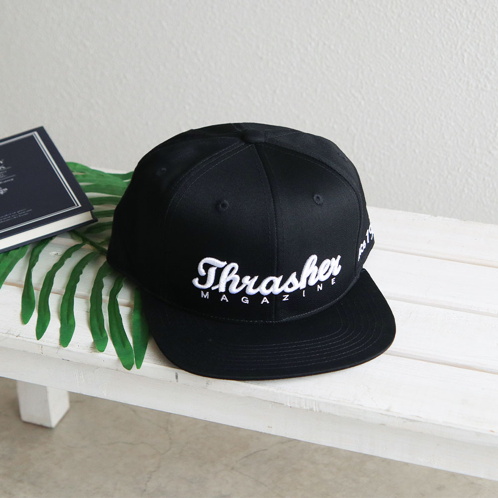 スラッシャー ベースボールキャップ メンズ ブランド 帽子 レディース 遮光 ロゴ 刺繍  ローキャップ アメカジ THRASHER ds1800 爆買 | THRASHER | 01