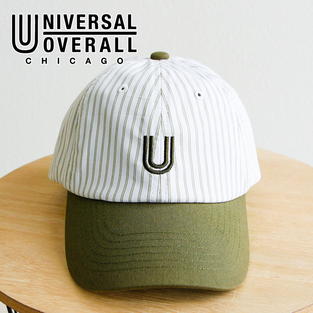 UNIVERSAL OVERALL キャップ メンズ レディース UV対策 ユニセックス ストライプ ベースボール カーブドバイザー 帽子 UO ユニバーサルオーバーオール 爆買 | UNIVERSAL OVERALL | 02