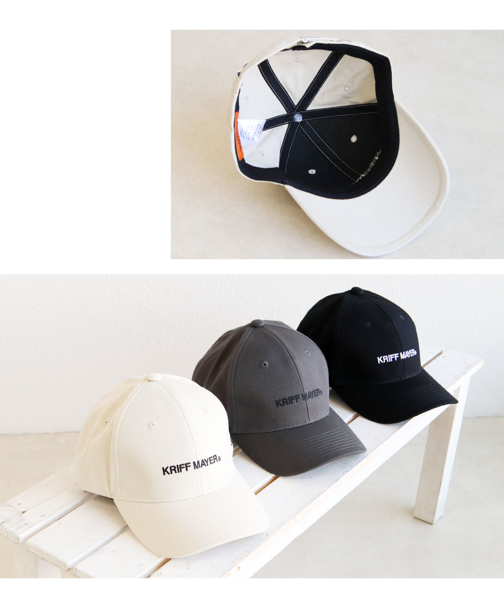 クリフメイヤー キャップ 深め メンズ レディース おしゃれ 黒 ブラック アイボリー チャコールグレー KRIFF MAYER ds2012 爆買 | KRIFF MAYER | 07