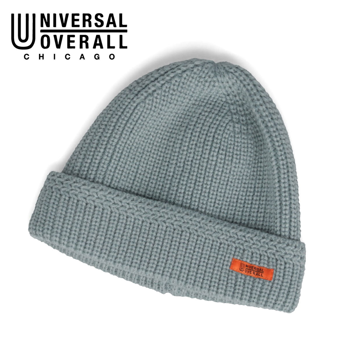 ユニバーサルオーバーオール ニット帽 メンズ レディース アウトドア  ショート黒 ブラック UNIVERSAL OVERALL UO dw1723 | UNIVERSAL OVERALL | 05