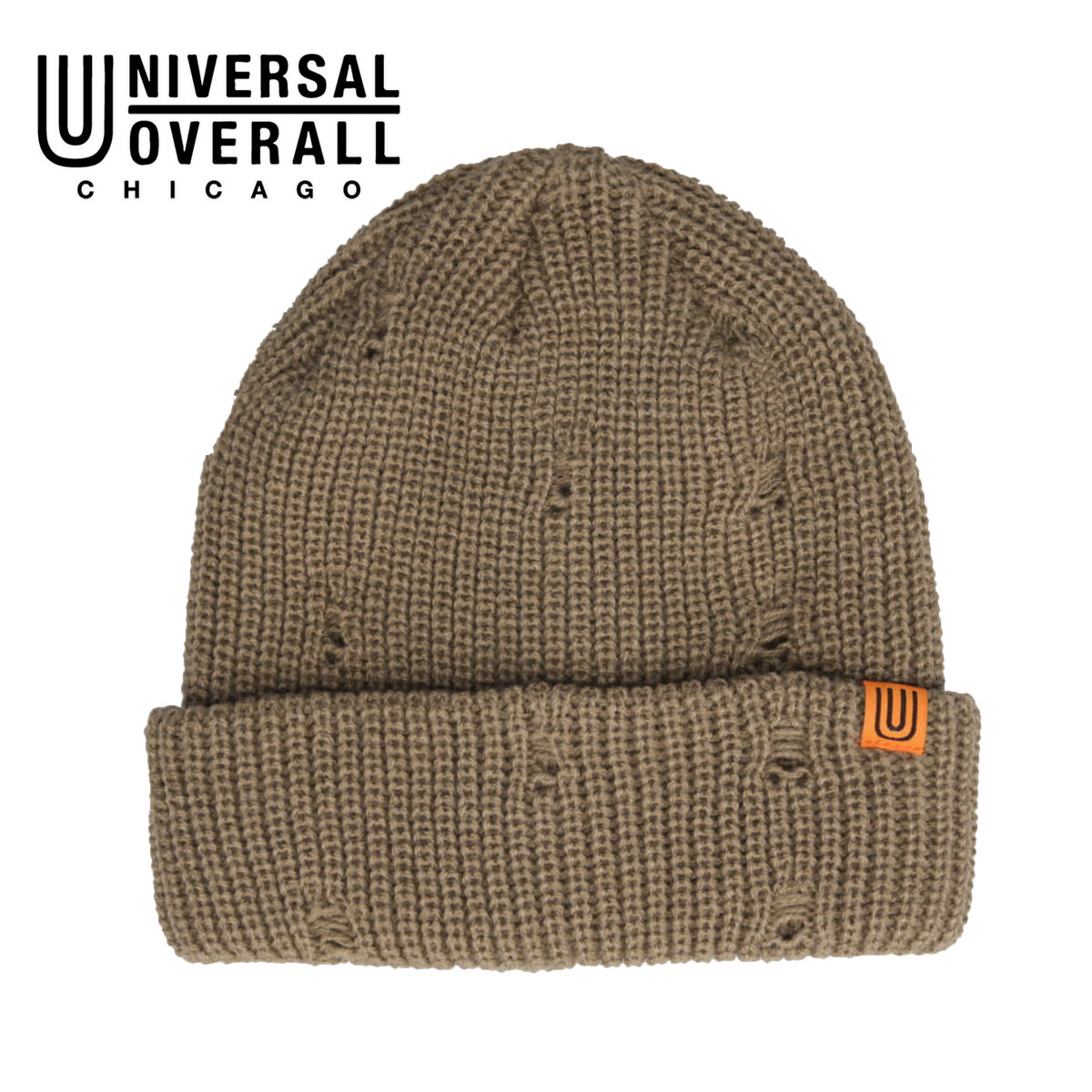 ユニバーサルオーバーオール ニット帽 メンズ レディース カジュアル おしゃれ 黒 ブラック UNIVERSAL OVERALL UO dw1729 爆買 | UNIVERSAL OVERALL | 01