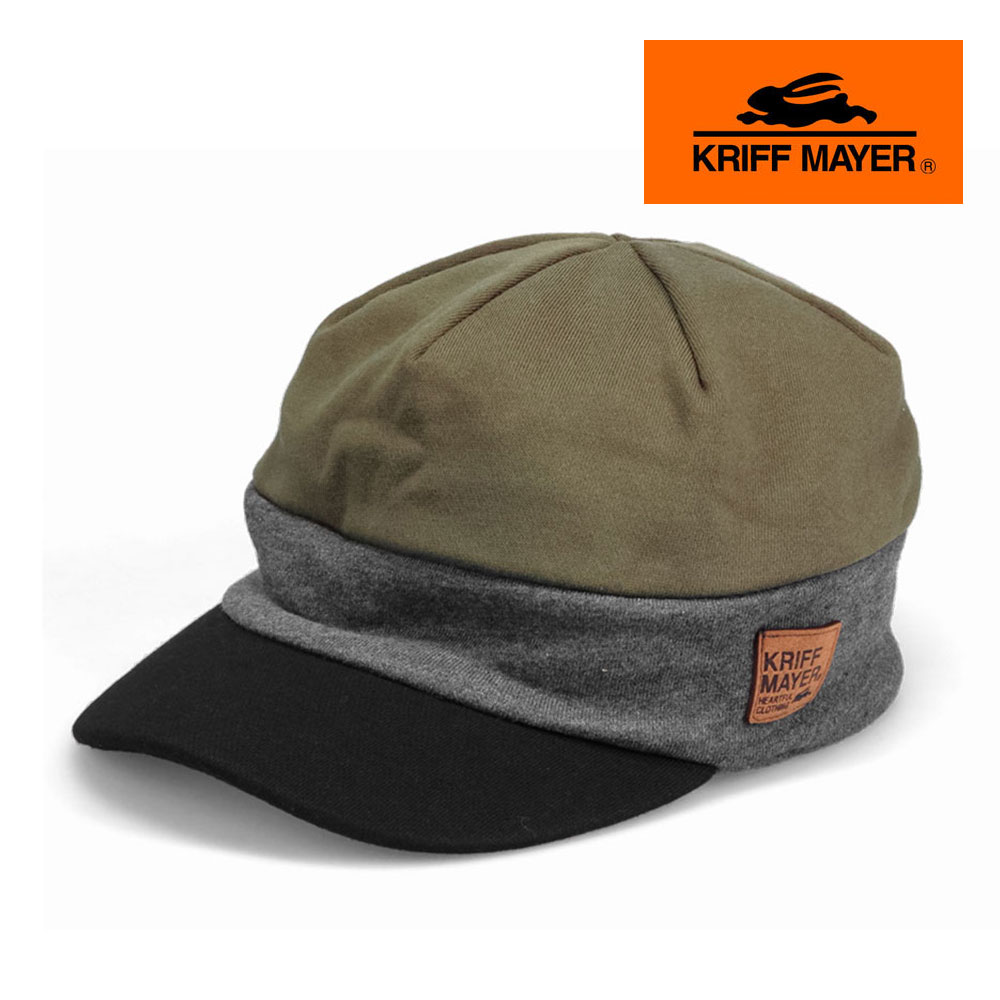 クリフメイヤー キャスケット 帽子 ブランド ロゴ アウトドア 秋冬 通勤 通学 ハンチング グレー ブラック KRIFF MAYER dw1889 | KRIFF MAYER | 01