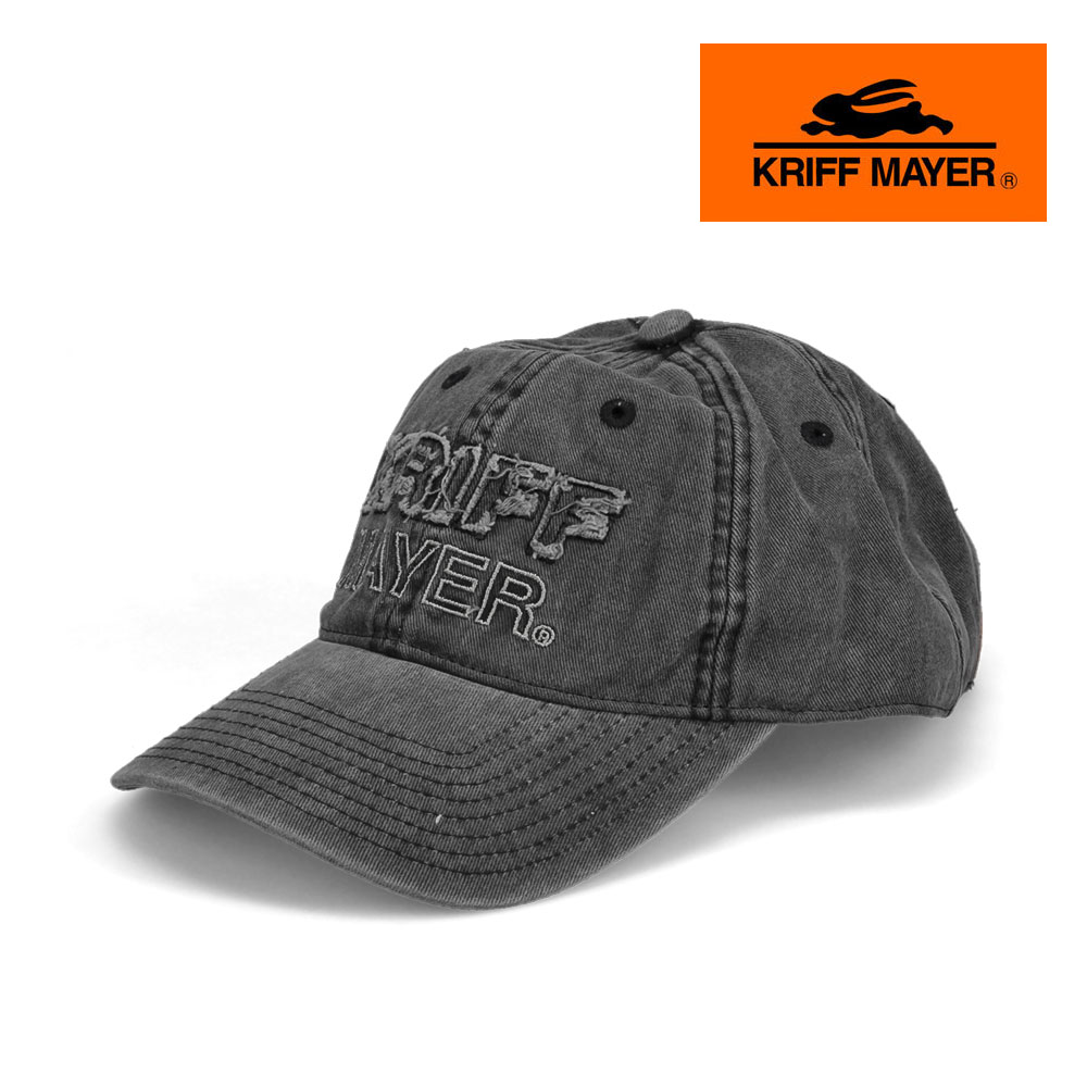 クリフメイヤー キャップ ロゴ ブランド アウトドア キャンプ 吸水速乾 ウォッシュ加工 ヴィンテージ風ブラック KRIFF MAYER dw1890 爆買 | KRIFF MAYER | 03