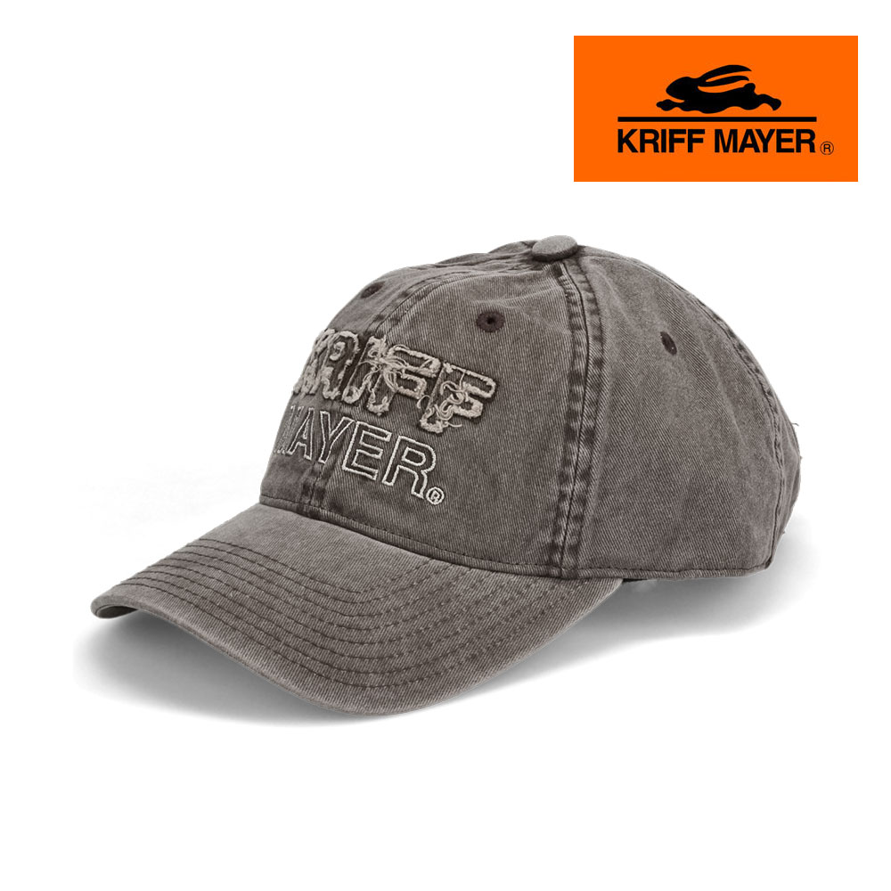 クリフメイヤー キャップ ロゴ ブランド アウトドア キャンプ 吸水速乾 ウォッシュ加工 ヴィンテージ風ブラック KRIFF MAYER dw1890 爆買 | KRIFF MAYER | 01