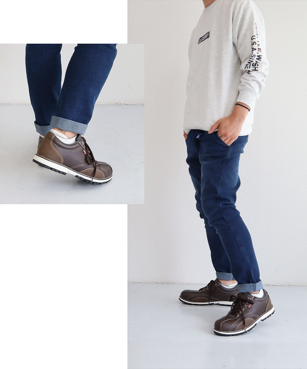 エドウィン メンズ スニーカー ローカット カジュアルシューズ 靴 軽い 4cm 防水 屈曲性 カジュアル 晴雨兼用 防滑 紳士 大人 幅広 EDM-4555 EDWIN 爆買 | EDWIN | 10