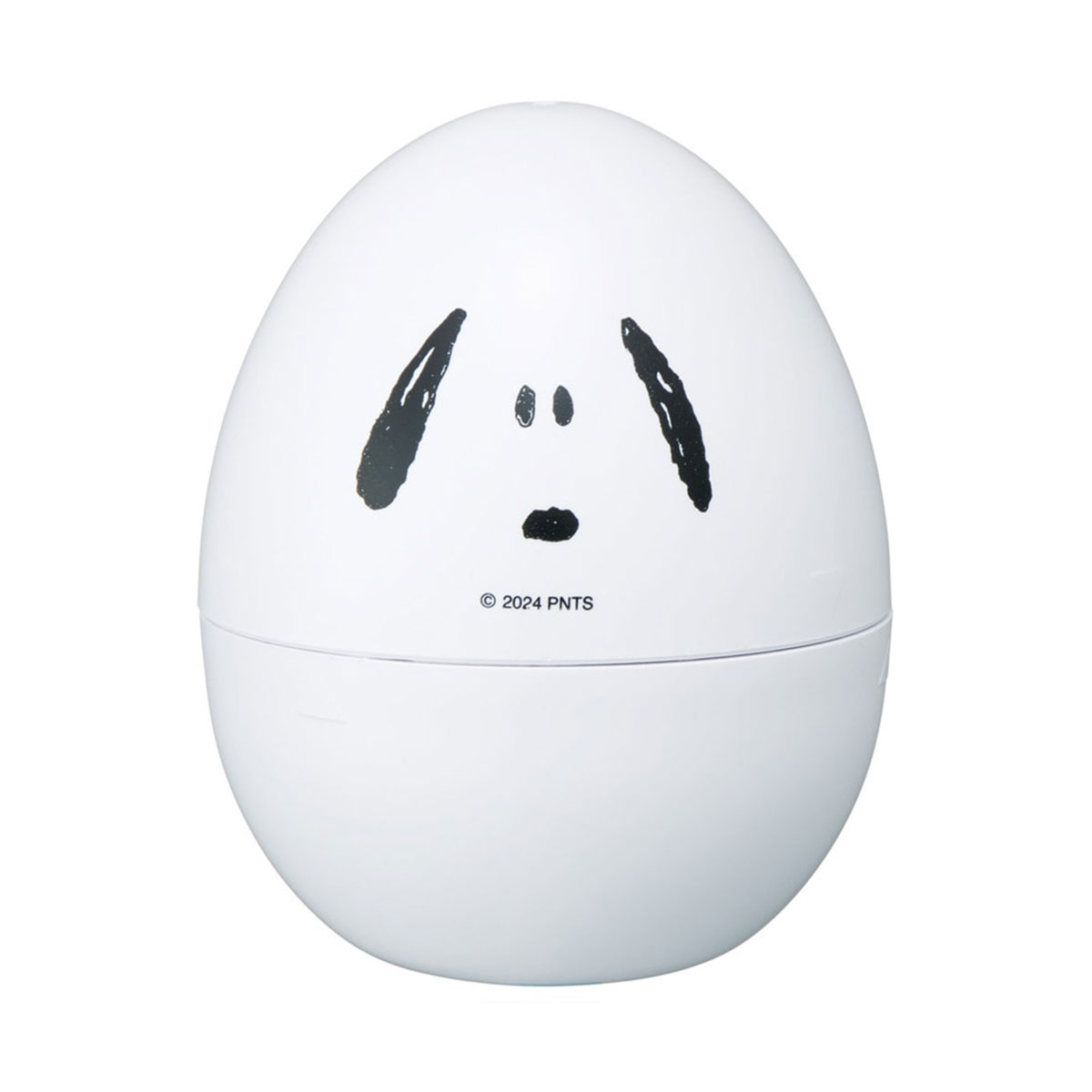 ゆでたまご ケース 持ち運び 卵 入れ エッグ 携帯用 かわいい キャラクター ホルダー ランチ お弁当 スヌーピー SNOOPY ピーナッツ ベイマックス 白 EGC1 | スケーター | 02