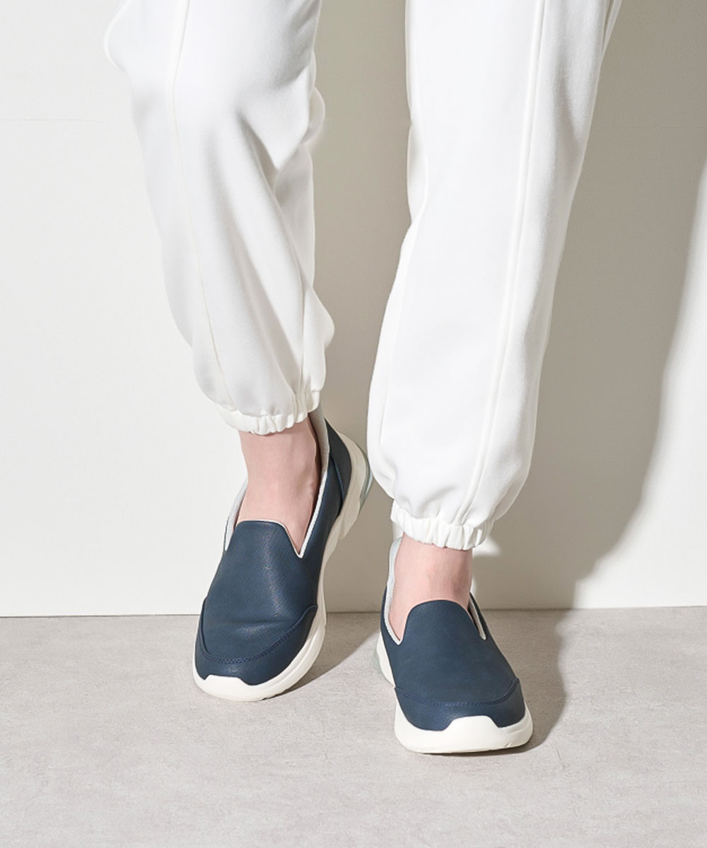 ムーンスター イブ スリッポン レディース コンフォート シューズ ゆったり 軽い カジュアル 靴 白 黒 ブラック moonstar EVE 335 | MoonStar | 10