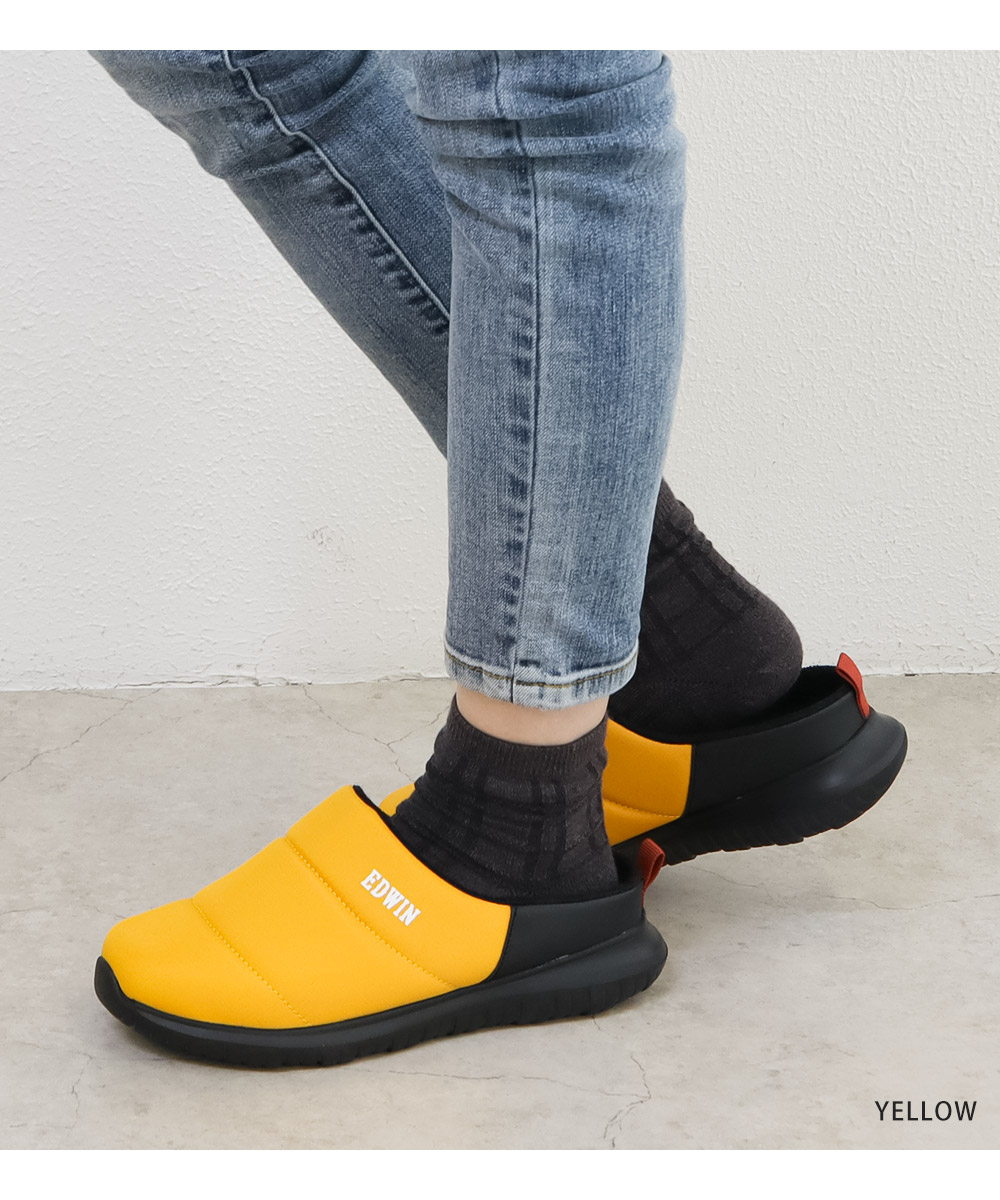 EDWIN エドウィン レディース クロッグ サンダル クロッグシューズ サボ つっかけ スリッパ 保温 アルミ 軽量 ワンマイルシューズ 9484 爆買 | EDWIN | 15
