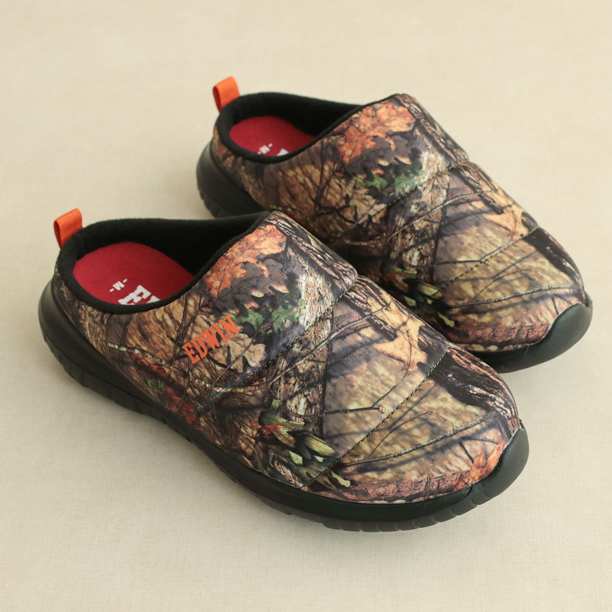EDWIN エドウィン レディース クロッグ サンダル  保温 アルミ 室内 ワンマイルシューズ アウトドア キャンプ 冬サンダル 冬サン 9487 | EDWIN | 01