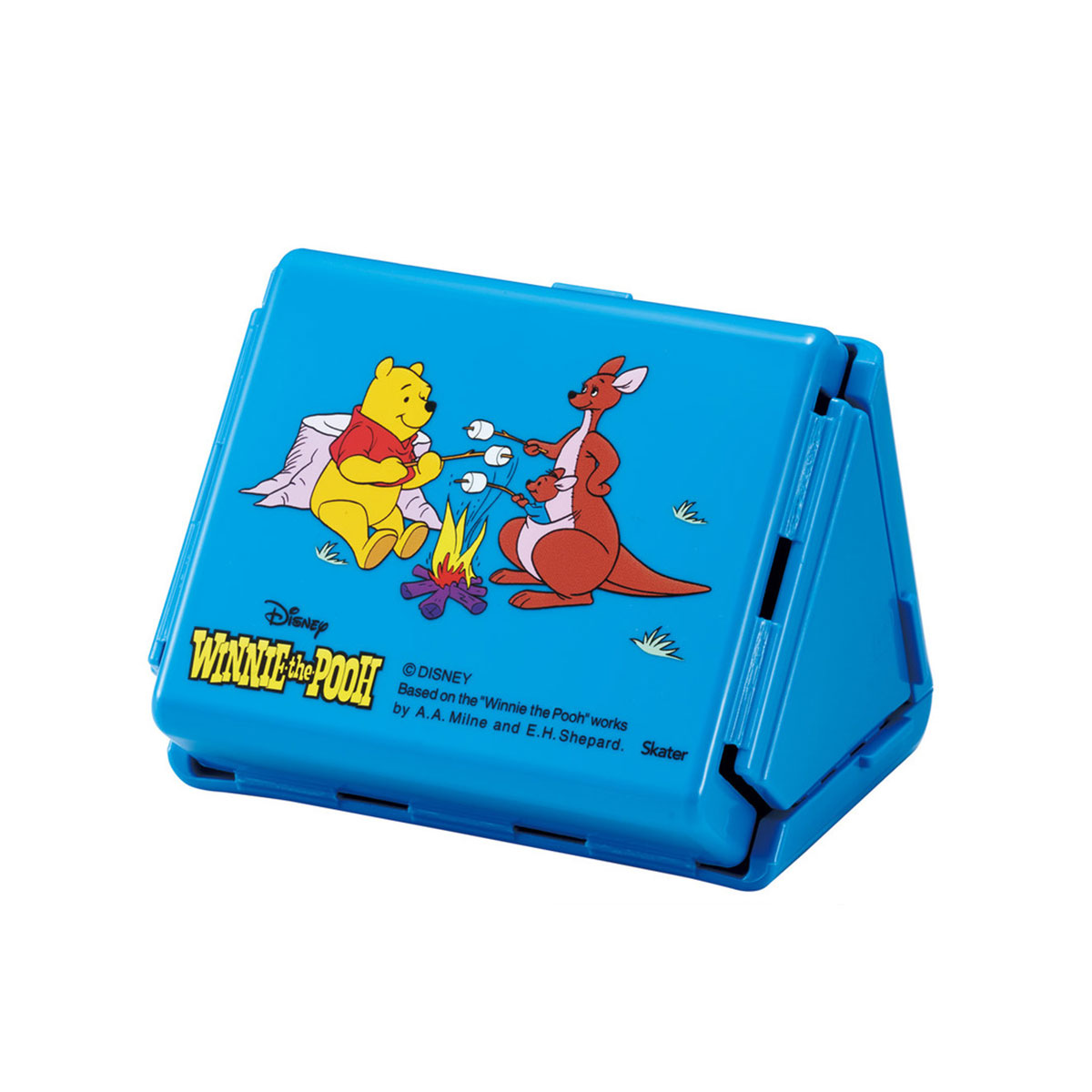 おにぎりケース 折りたたみ 抗菌 おにぎり入れ 食洗機対応 電子レンジ対応 キャラクター ランチボックス 折り畳み お弁当 ランチ 遠足 FON1AG | スケーター | 01