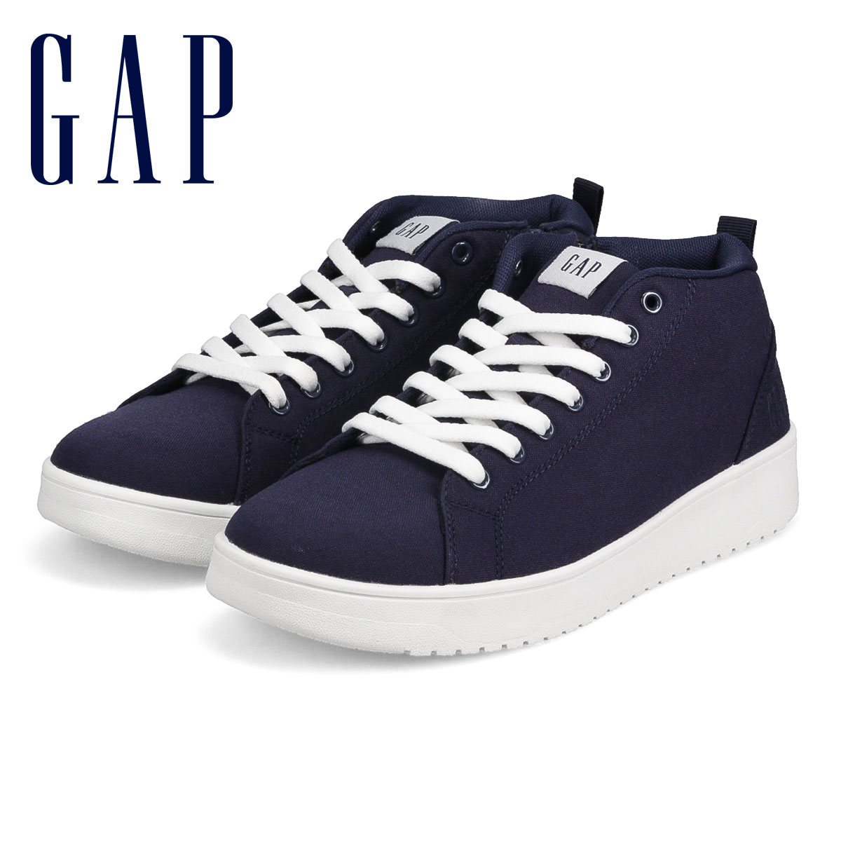 ギャップ スニーカー レディース メンズ ローカット 防水 シンプル カジュアル レイン 靴 黒 ブラック ネイビー  GAP gpu22514 | GAP | 02