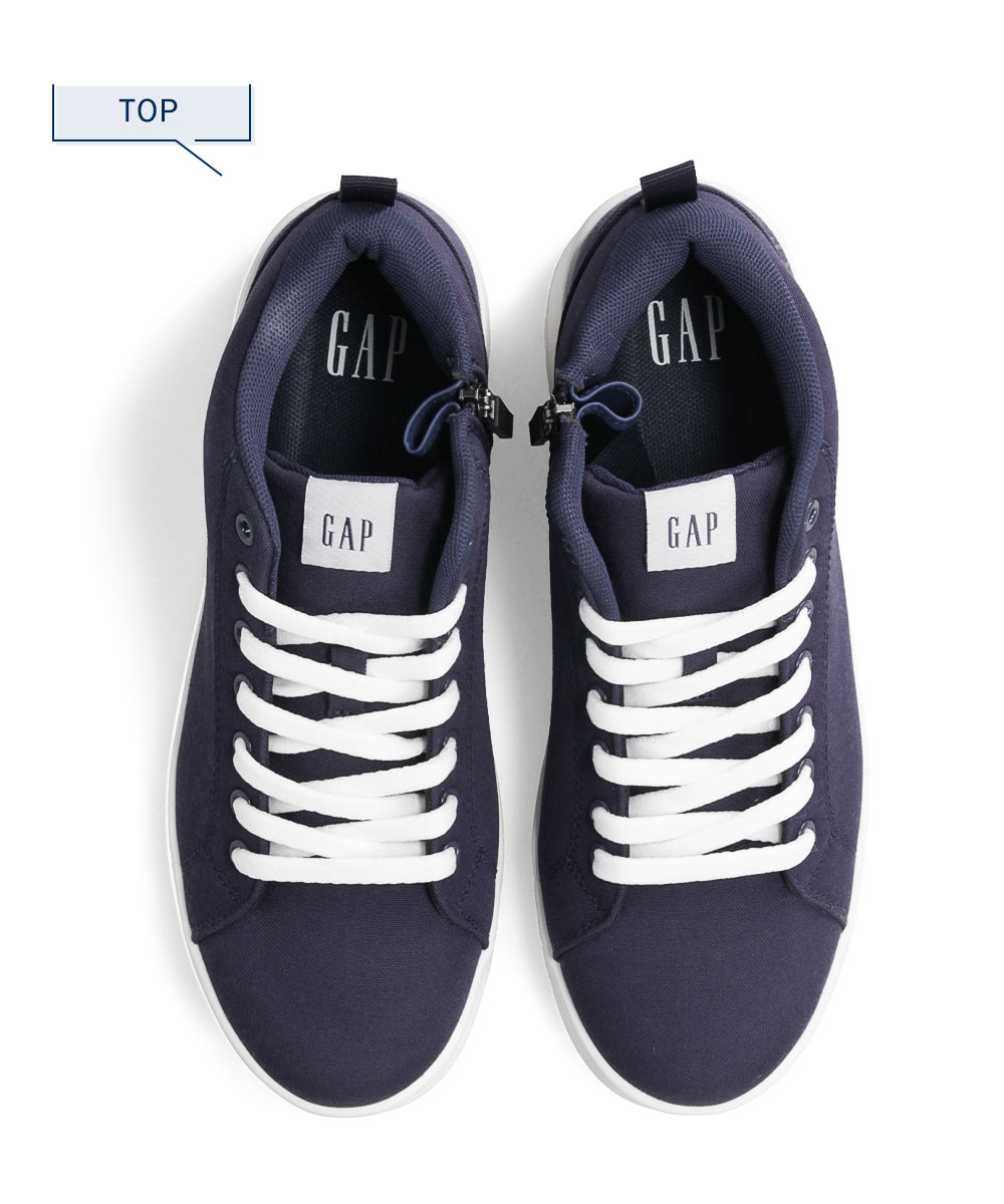 ギャップ スニーカー レディース メンズ ローカット 防水 シンプル カジュアル レイン 靴 黒 ブラック ネイビー  GAP gpu22514 | GAP | 06