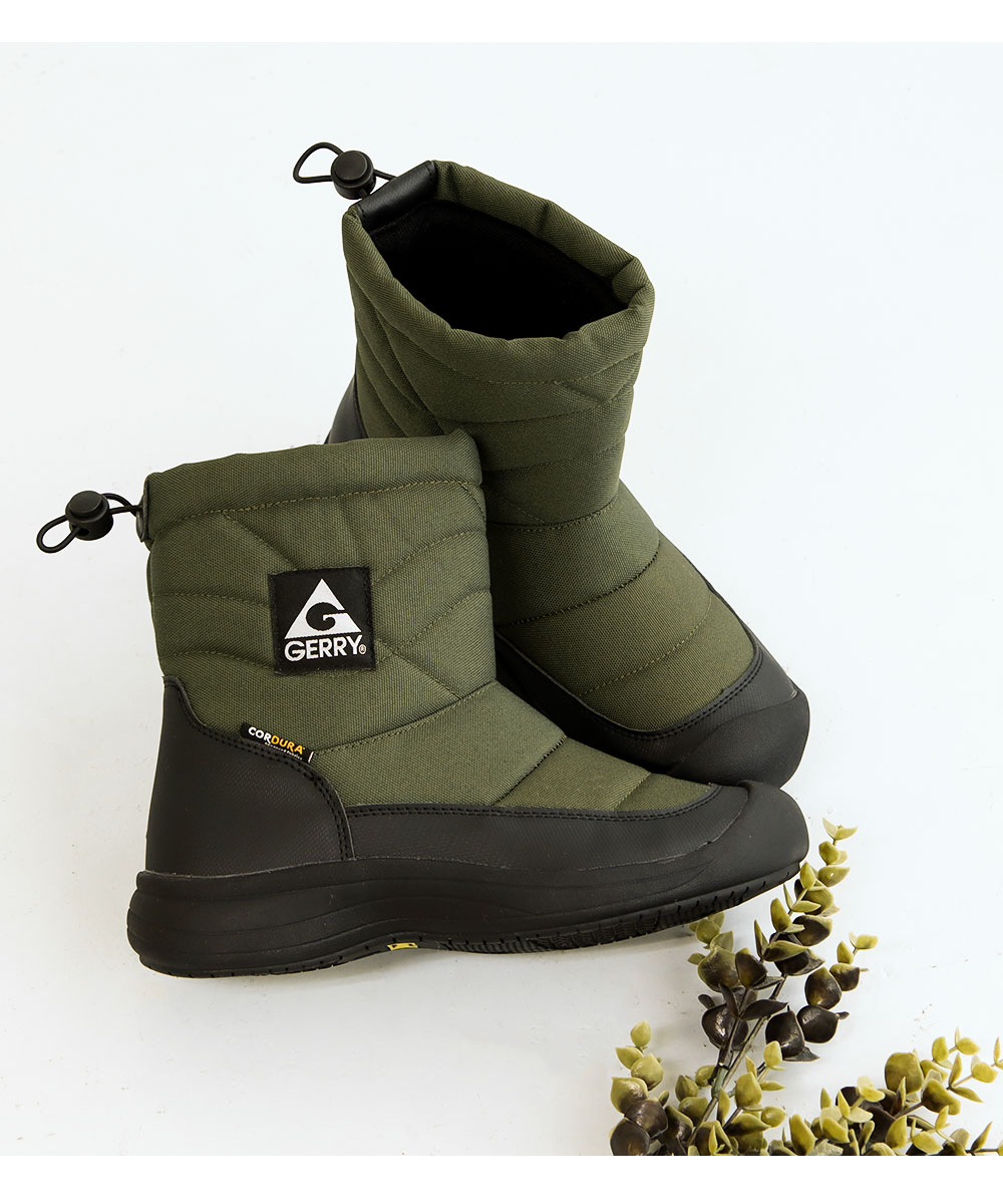 gerry ダウンブーツ レディース ブーツ スノーブーツ  コーデュラ 撥水 暖か あったか 防寒 アウトドア 冬 ジェリー 黒 カーキ グレー 5569 | GERRY | 14