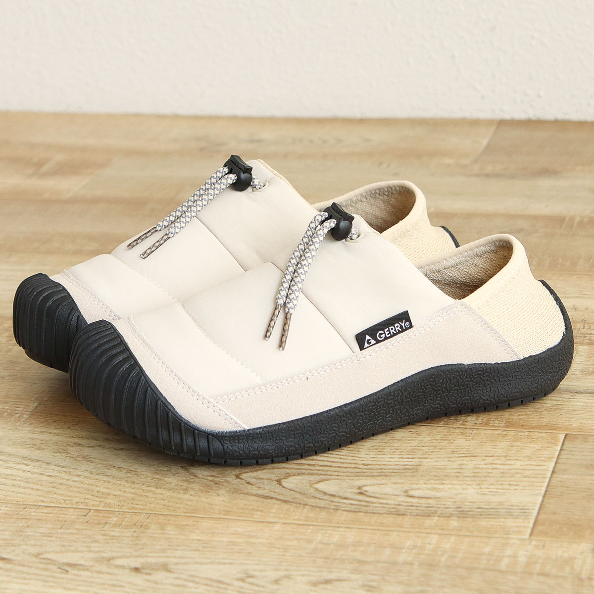 ジェリー モック シューズ レディース サボ クロッグ キャンプ アウトドア あったか 軽い 靴 黒 ブラック グレー ベージュ gerry 5593 | GERRY | 03