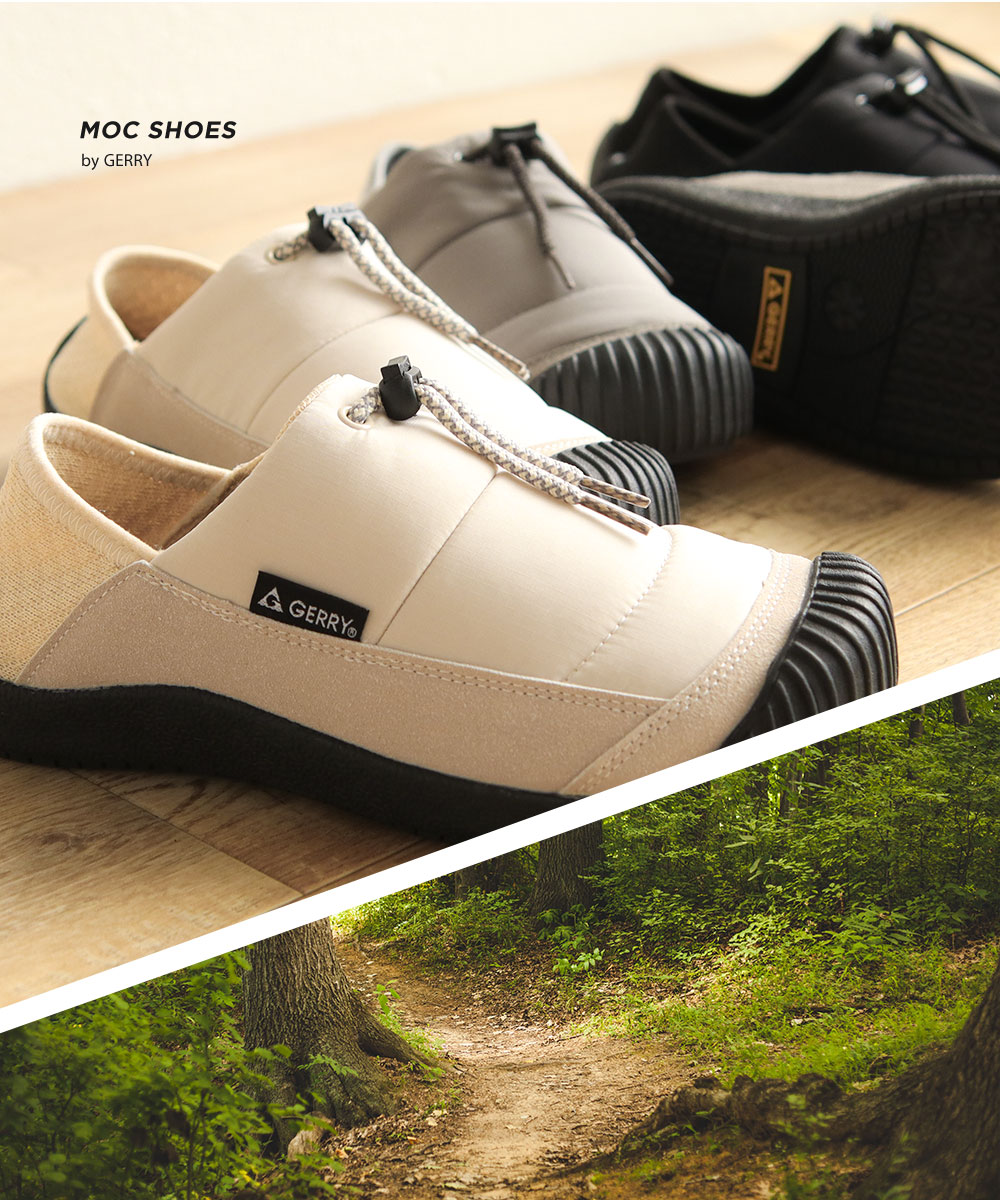 ジェリー モック シューズ レディース サボ クロッグ キャンプ アウトドア あったか 軽い 靴 黒 ブラック グレー ベージュ gerry 5593 | GERRY | 05
