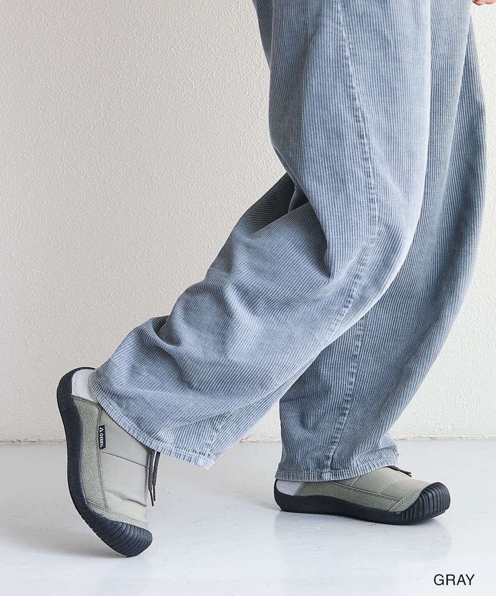 ジェリー モック シューズ レディース サボ クロッグ キャンプ アウトドア あったか 軽い 靴 黒 ブラック グレー ベージュ gerry 5593 | GERRY | 11