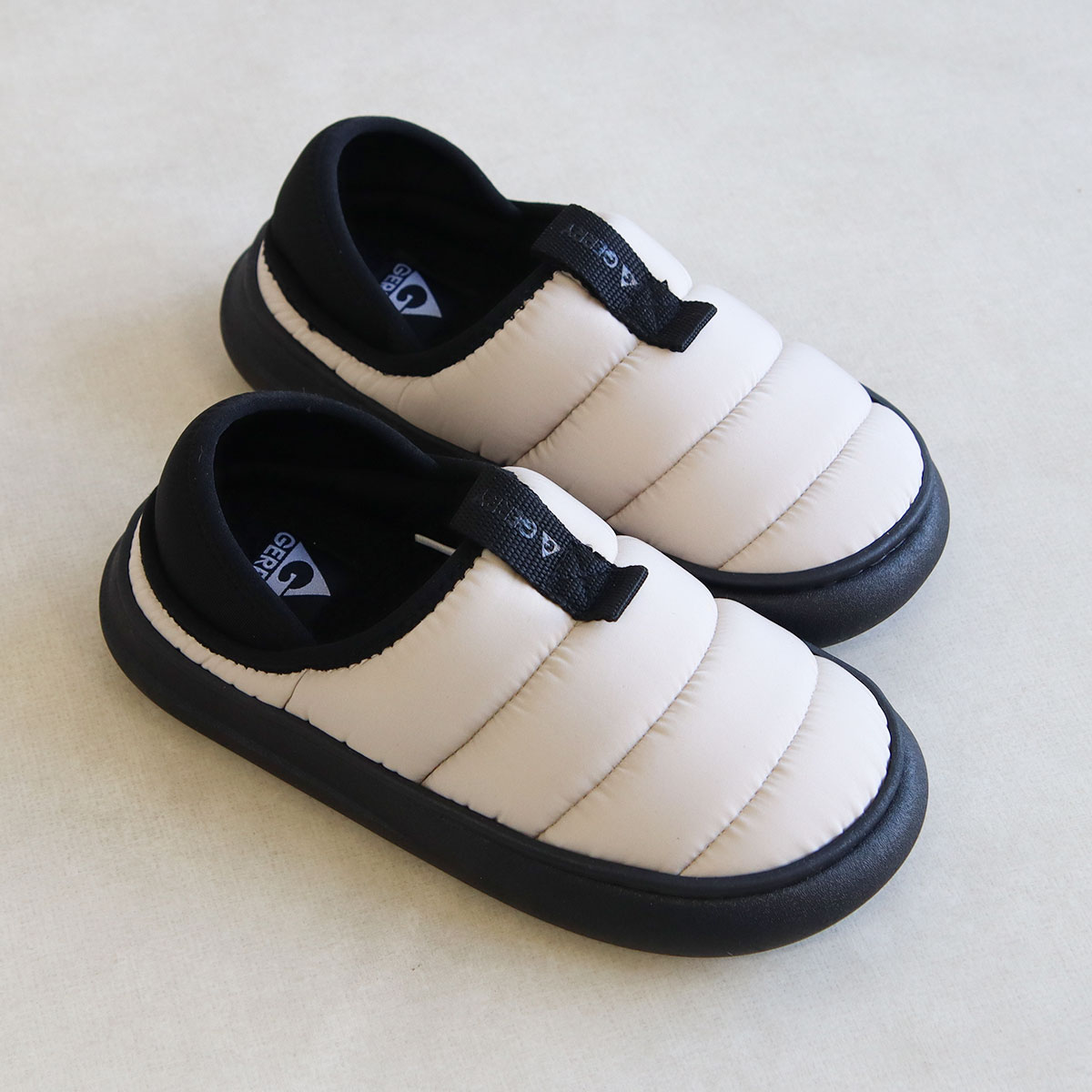 gerry モックシューズ レディース かかとが踏める サボ サンダル 冬 サボサンダル キッズ ジュニア クロッグサンダル 暖か あったか 軽量 黒 ジェリー 5594 | GERRY | 04