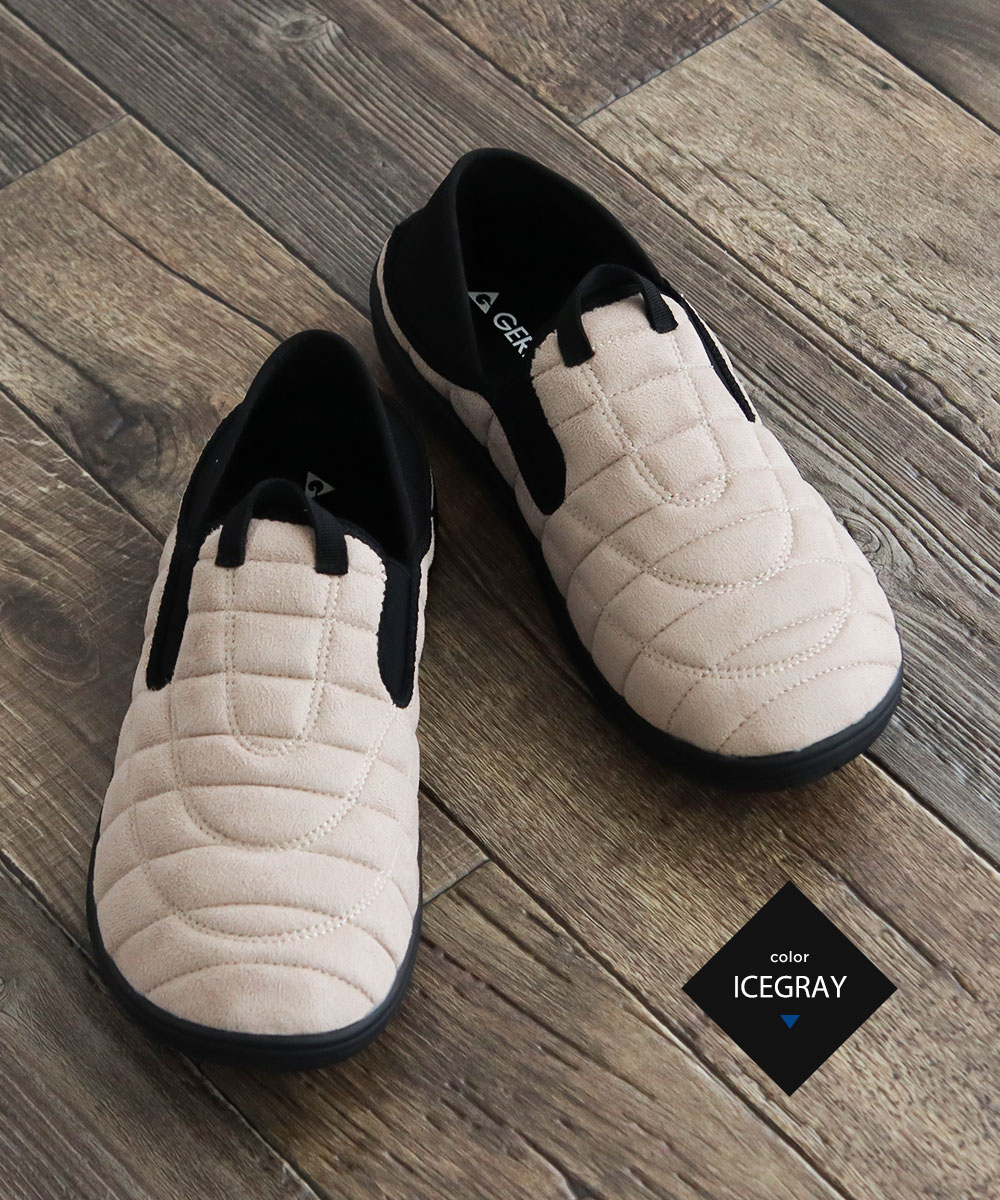 gerry モックシューズ メンズ サボサンダル 冬 撥水 軽量 2way スリッポン かかとが踏める キャンプ アウトドア 黒 ブラック ジェリー 6561 | GERRY | 24