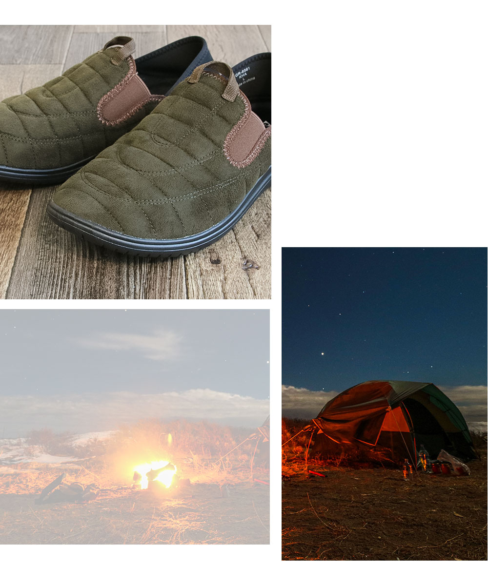 gerry モックシューズ メンズ サボサンダル 冬 撥水 軽量 2way スリッポン かかとが踏める キャンプ アウトドア 黒 ブラック ジェリー 6561 | GERRY | 10