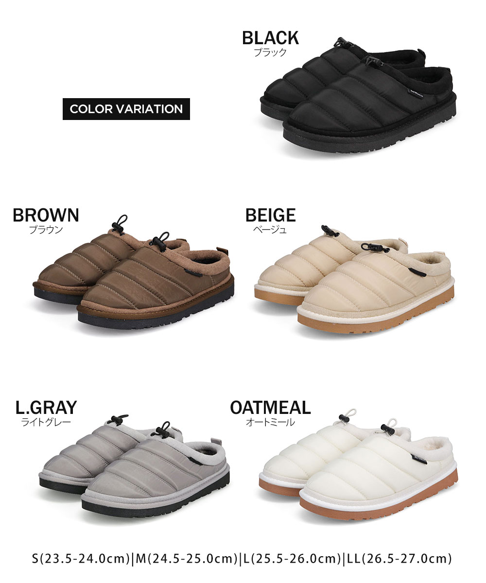 gerry サボ サンダル メンズ 冬 サボサンダル レディース ボア ムートン 軽量 スリッポン モックシューズ クロッグ 暖かい あったか ファー 黒 ジェリー 6562 | GERRY | 21