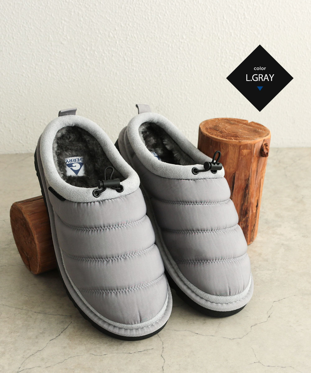 gerry サボ サンダル メンズ 冬 サボサンダル レディース ボア ムートン 軽量 スリッポン モックシューズ クロッグ 暖かい あったか ファー 黒 ジェリー 6562 | GERRY | 20