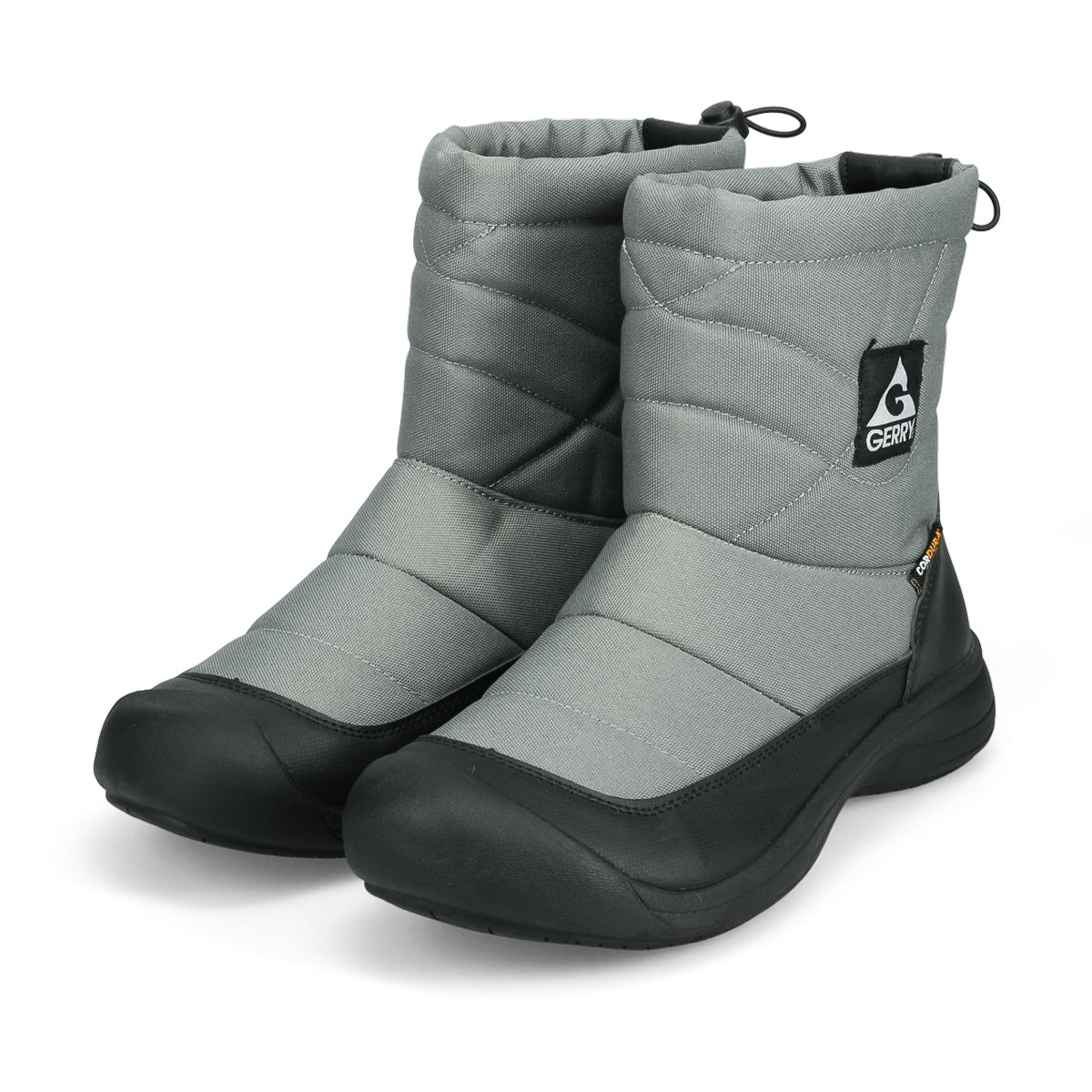 gerry ダウンブーツ メンズ スノーブーツ ショートブーツ ウィンターブーツ 防寒ブーツ 撥水 コーデュラナイロン 暖か あったか 防寒靴 黒 ジェリー 6569 | GERRY | 02