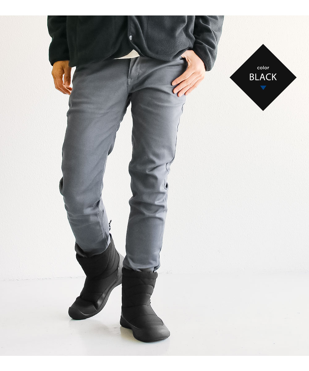 gerry ダウンブーツ メンズ スノーブーツ ショートブーツ ウィンターブーツ 防寒ブーツ 撥水 コーデュラナイロン 暖か あったか 防寒靴 黒 ジェリー 6569 | GERRY | 13