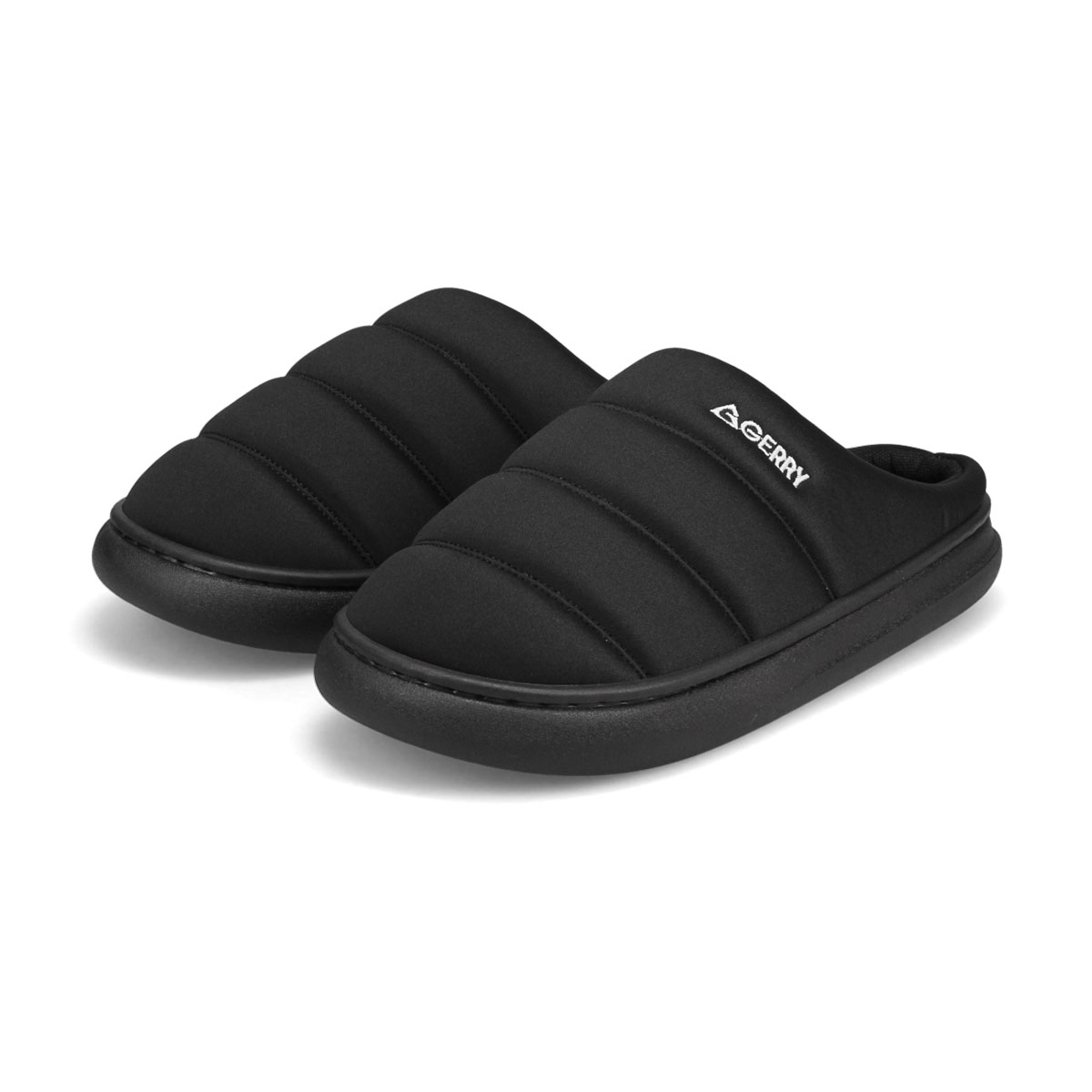 gerry サボ サンダル メンズ 冬 サボサンダル レディース ジュニア 軽量 モックサンダル クロッグサンダル キャンプ スリッパ 黒 白 ブラック ジェリー 6572 | GERRY | 01