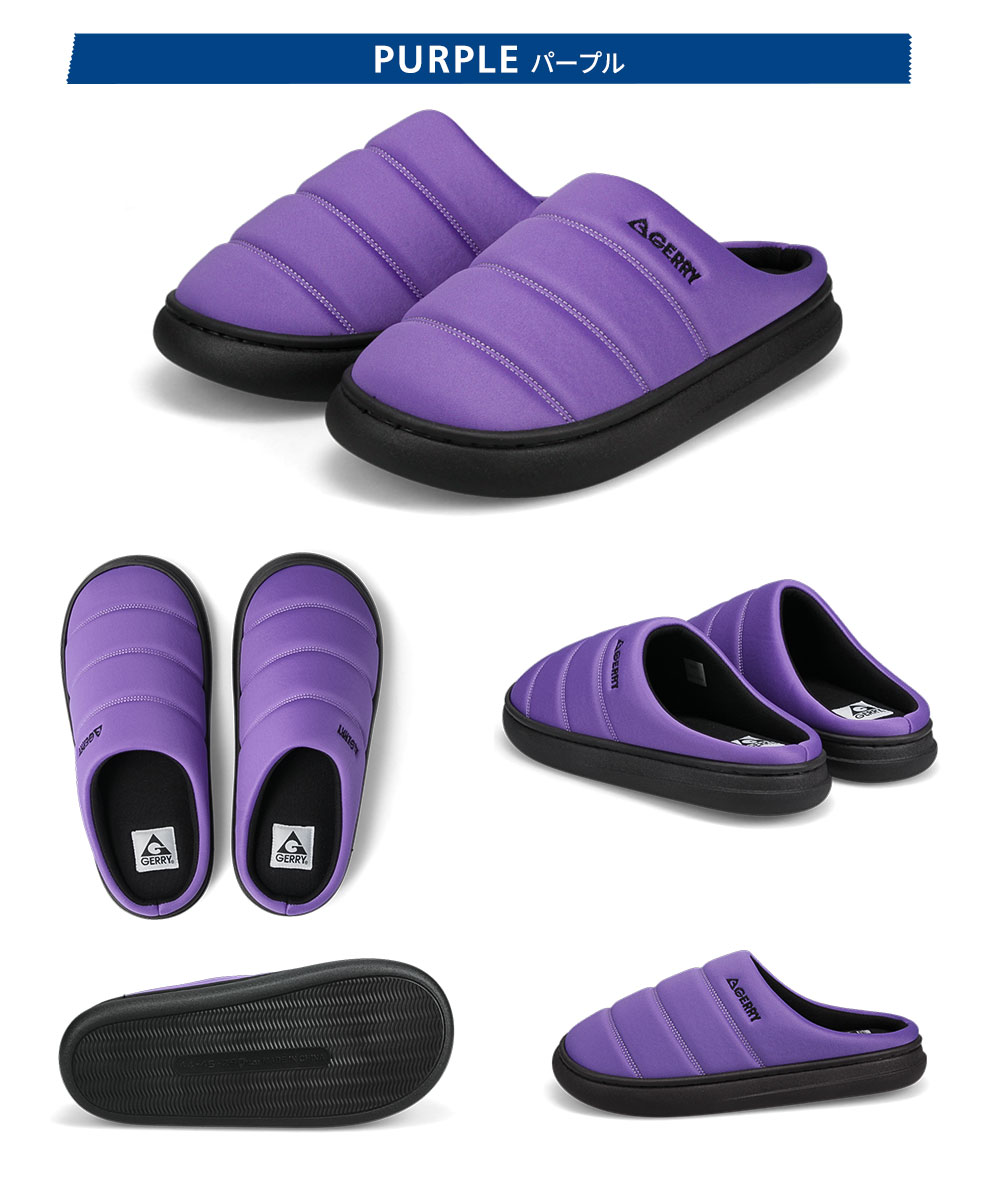 gerry サボ サンダル メンズ 冬 サボサンダル レディース ジュニア 軽量 モックサンダル クロッグサンダル キャンプ スリッパ 黒 白 ブラック ジェリー 6572 | GERRY | 18