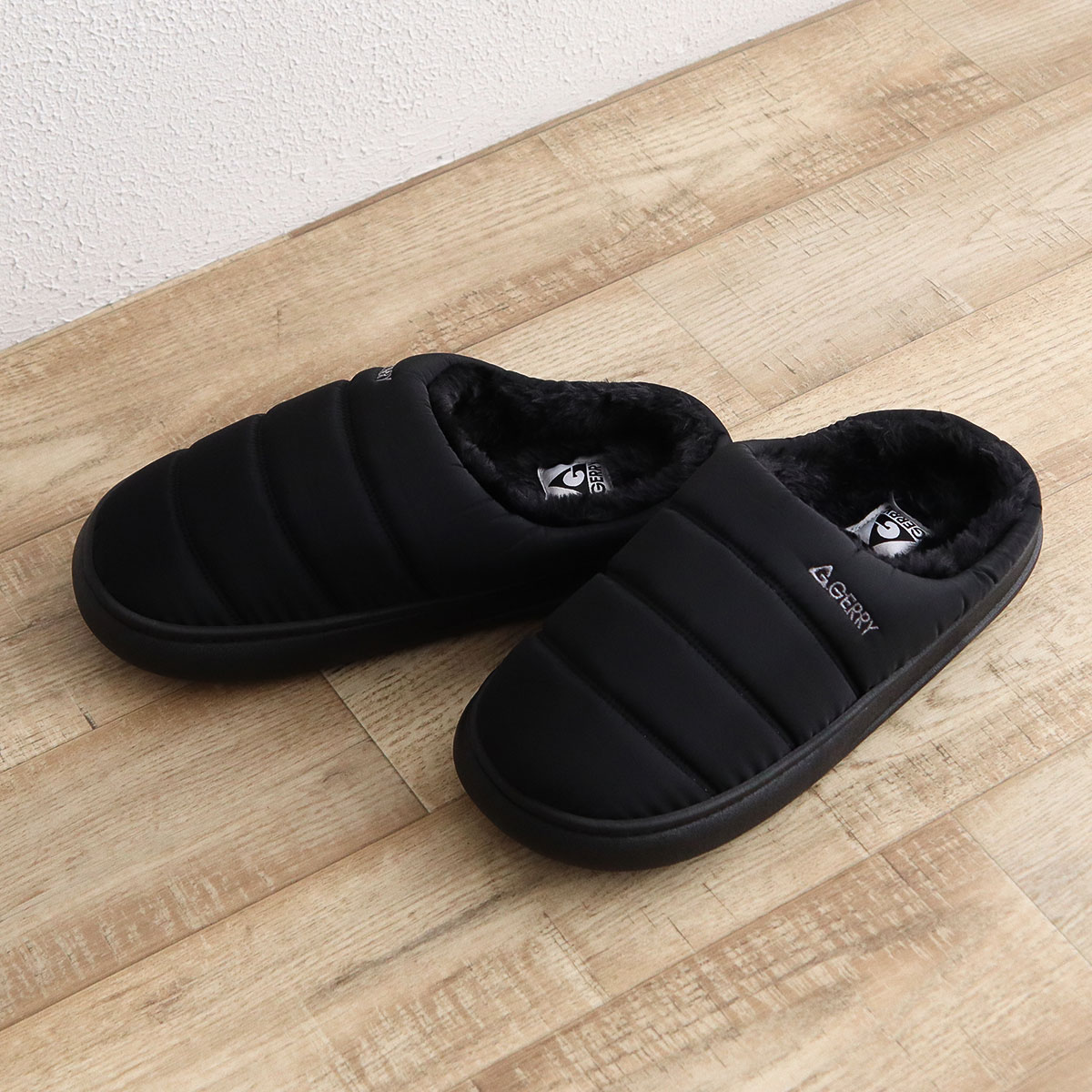 gerry サボ サンダル メンズ 冬 サボサンダル レディース ボア ムートン 軽量 暖か あったか ブランド クロッグ モック スリッパ 黒 ジェリー 爆買 | GERRY | 01