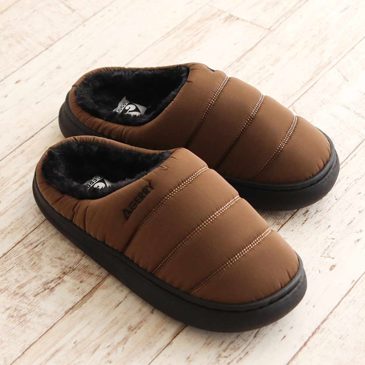 gerry サボ サンダル メンズ 冬 サボサンダル レディース ボア ムートン 軽量 暖か あったか ブランド クロッグ モック スリッパ 黒 ジェリー 爆買 | GERRY | 02