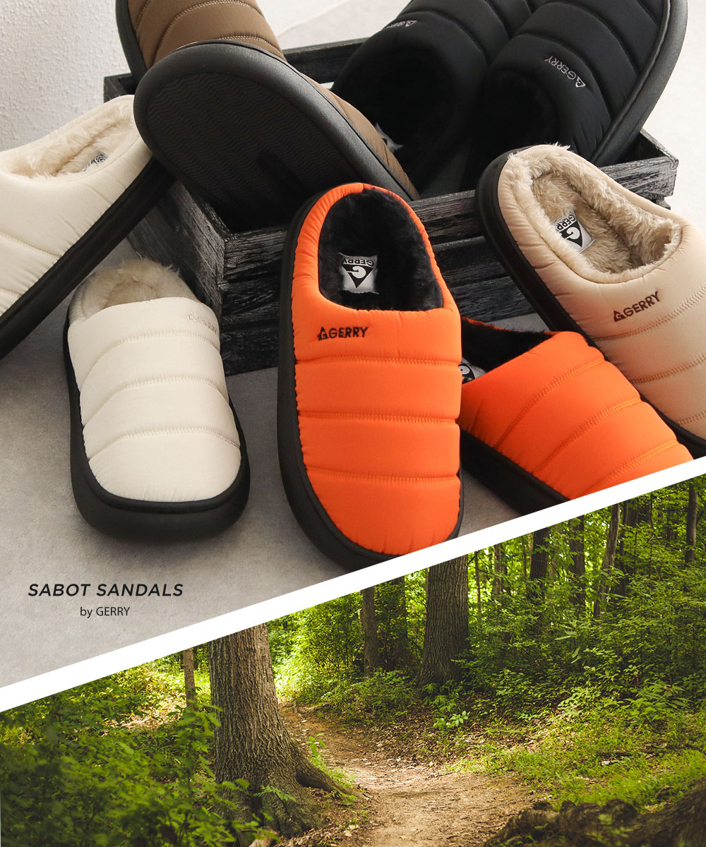 gerry サボ サンダル メンズ 冬 サボサンダル レディース ボア ムートン 軽量 暖か あったか ブランド クロッグ モック スリッパ 黒 ジェリー 爆買 | GERRY | 07