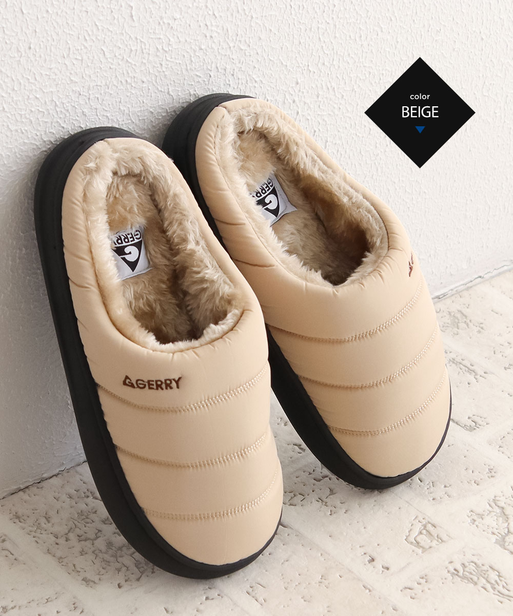 gerry サボ サンダル メンズ 冬 サボサンダル レディース ボア ムートン 軽量 暖か あったか ブランド クロッグ モック スリッパ 黒 ジェリー 爆買 | GERRY | 15