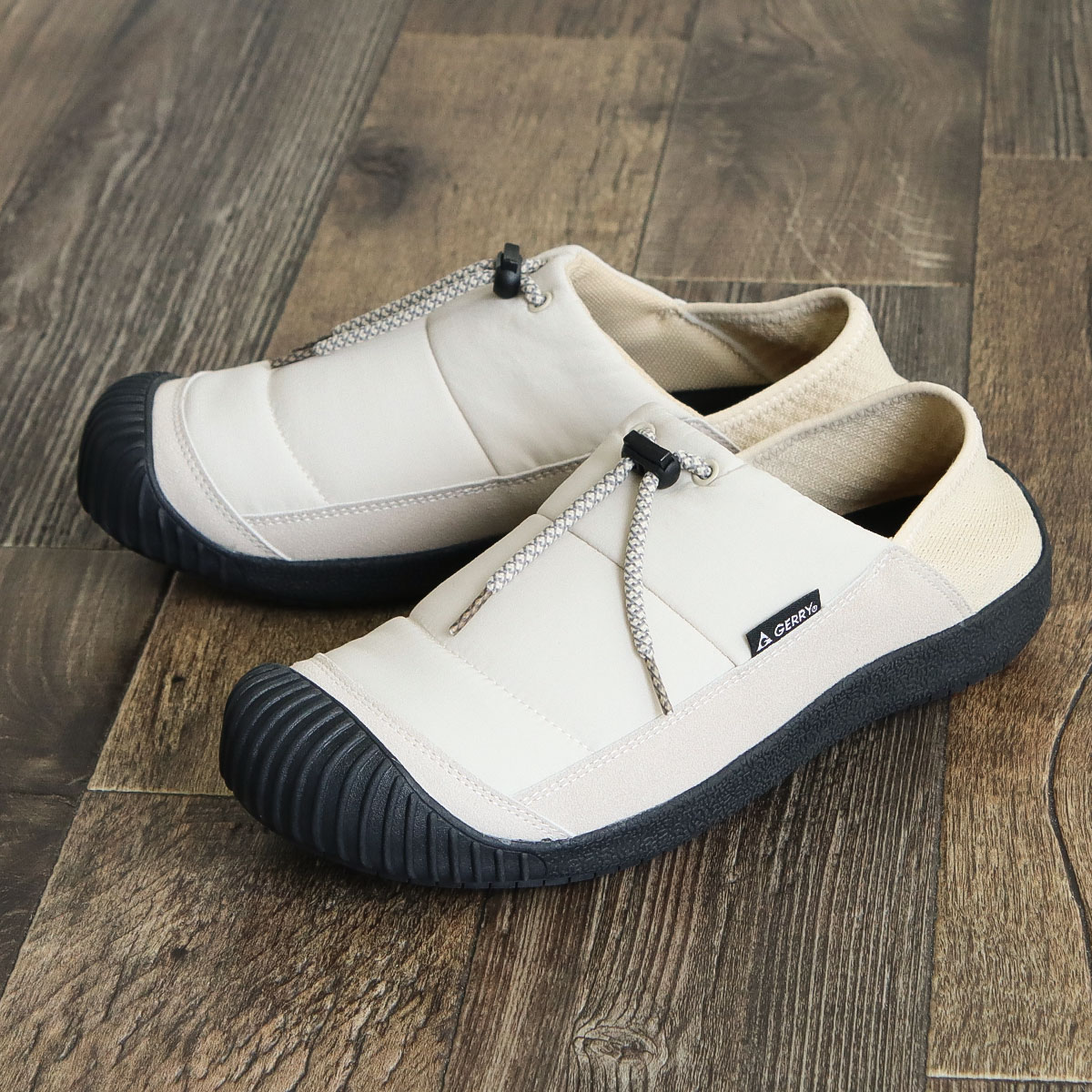 ジェリー モック シューズ メンズ サボ クロッグ キャンプ アウトドア 靴 あったか 黒 ブラック グレー ベージュ gerry 6593 | GERRY | 03