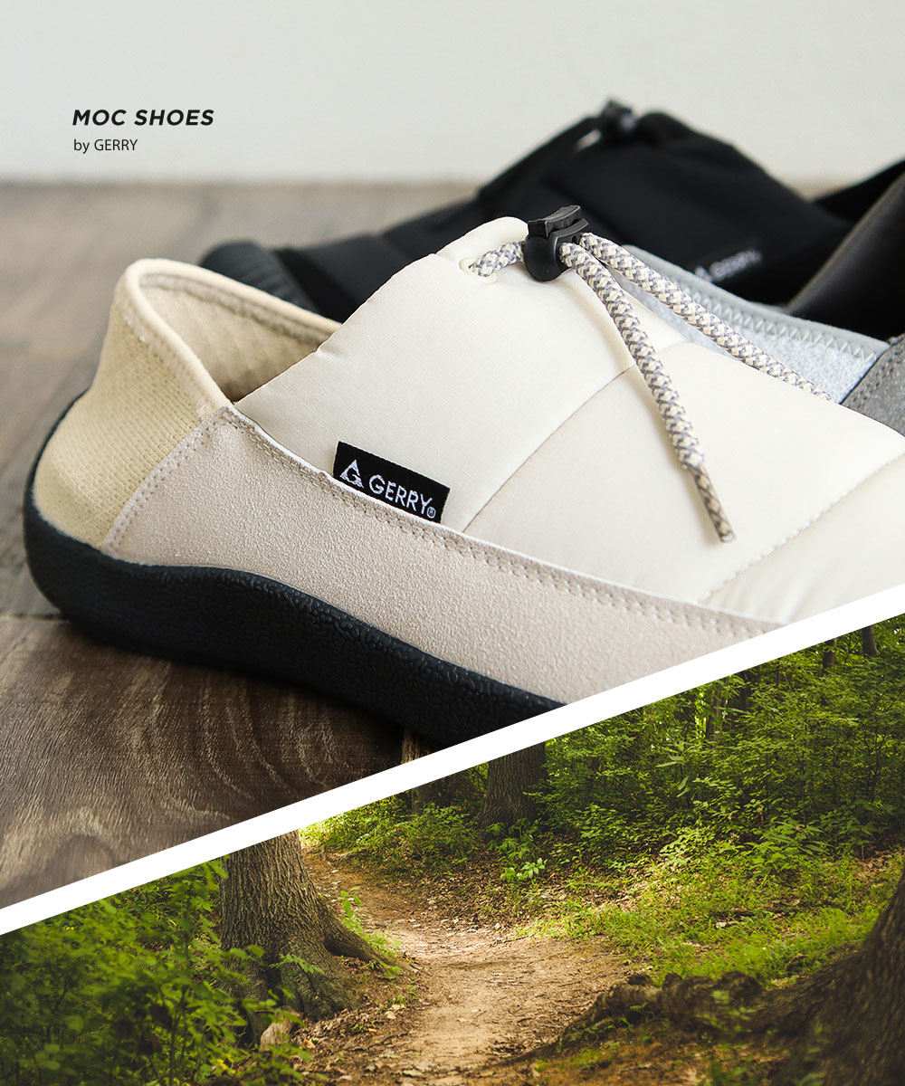 ジェリー モック シューズ メンズ サボ クロッグ キャンプ アウトドア 靴 あったか 黒 ブラック グレー ベージュ gerry 6593 | GERRY | 05