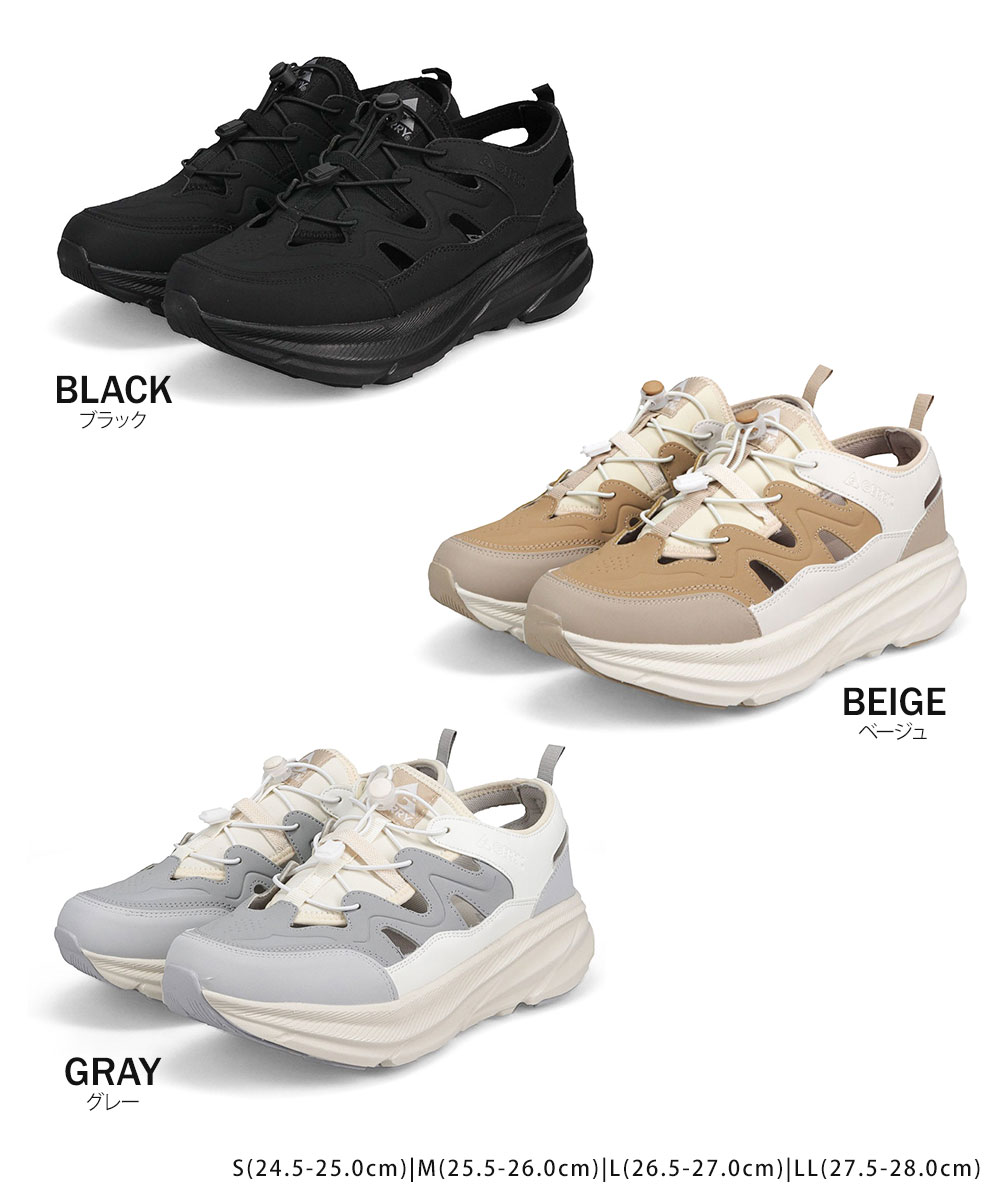 GERRY（ジェリー） スニーカー サンダル 厚底 メンズ ストラップ