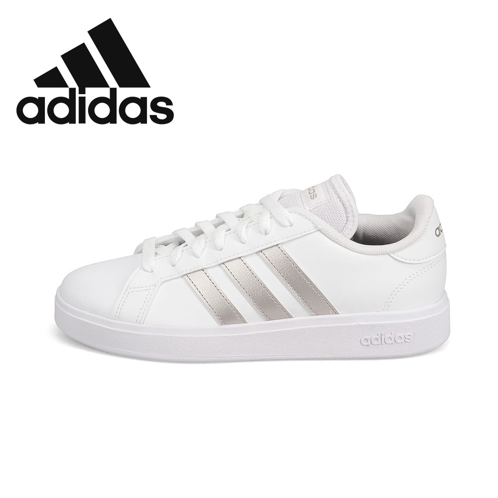 アディダス レディース ローカット コートスニーカー 運動靴 グランドコート ベース ADIDAS GRANDCOURT BASE 2.0 W 白 黒 | adidas | 02