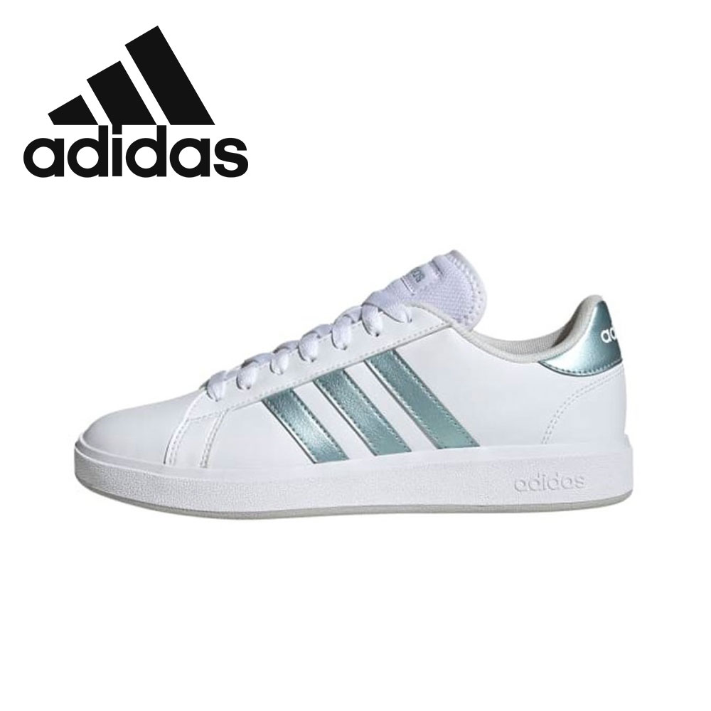 アディダス レディース ローカット コートスニーカー 運動靴 グランドコート ベース ADIDAS GRANDCOURT BASE 2.0 W 白 黒 | adidas | 04