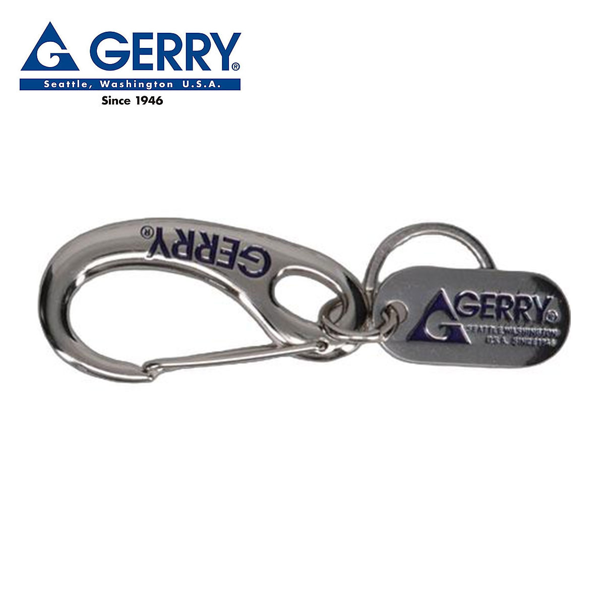 ジェリー カラビナ キー ホルダー キーリング メンズ レディース おしゃれ かっこいい 黒 シルバー カギ アウトドア gerry gr294mp 爆買 | GERRY | 03
