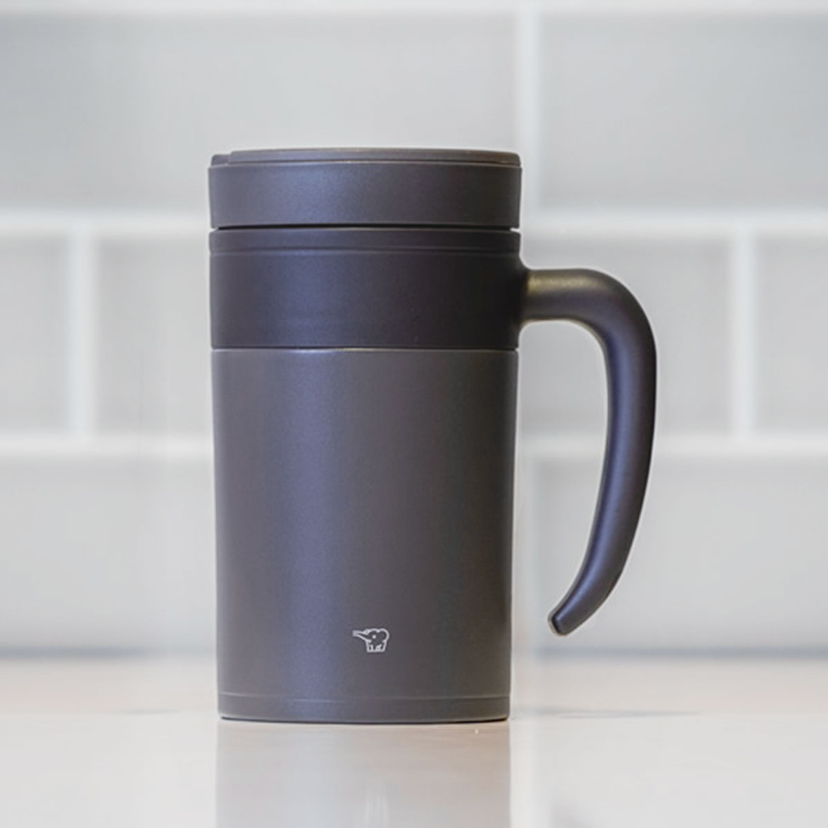 茶こし付きタンブラー 保温 保冷 タンブラー 象印 480ml 茶こし DAY OUT CHABLE THE TEA480 ブラウン ホワイト 608 | DAY OUT | 01