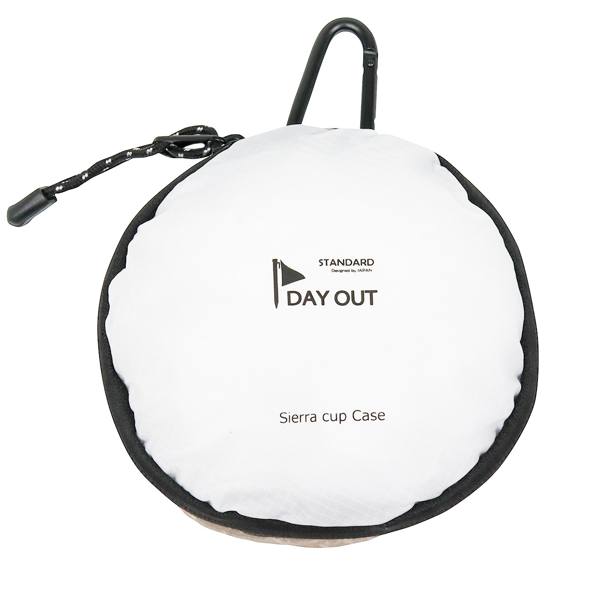 シェラカップケース 収納 アウトドアギア  登山 キャンプ BBQ ピクニック 便利 旅行 アウトドアギア サステナブル カラビナ付き 丸洗いOK MaARUI デイアウト 704 | ブランド登録なし | 03