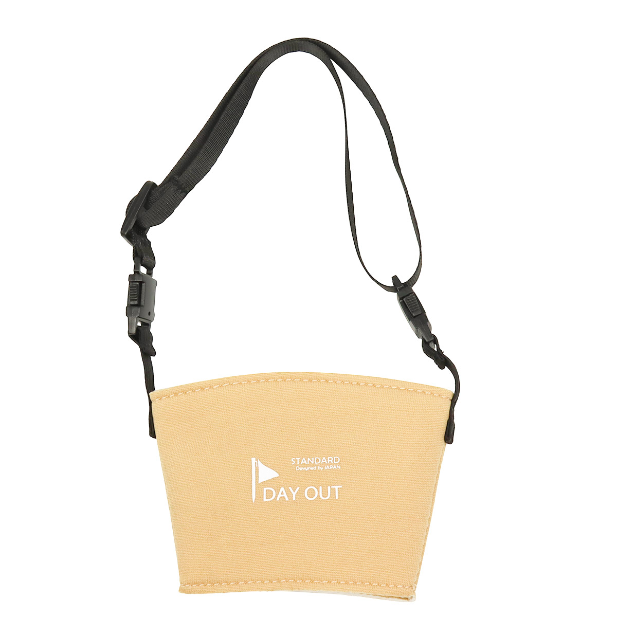 ドリンクカップホルダー カップスリーブ ストラップ コンビニコーヒー 紙コップ テイクアウト 保温 水滴 結露防止 コンパクト 便利グッズ アウトドア デイアウト | ブランド登録なし | 02