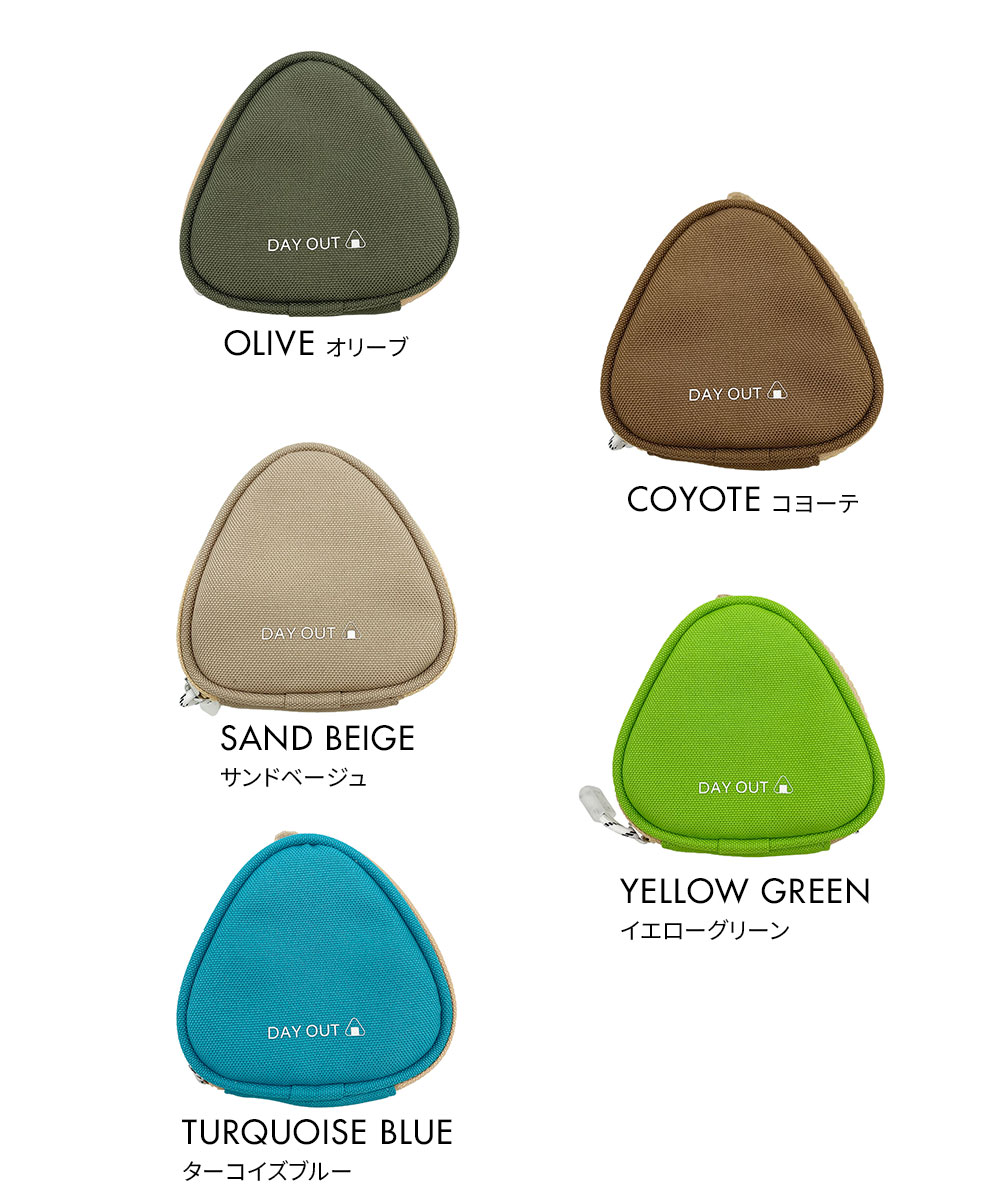 おにぎりケース おにぎりポーチ 保冷 保温 カラビナ付き 熱効果 アルミ 携帯用 お弁当グッズ DAY OUT デイアウト オニギルファイブ 714 | DAY OUT | 11