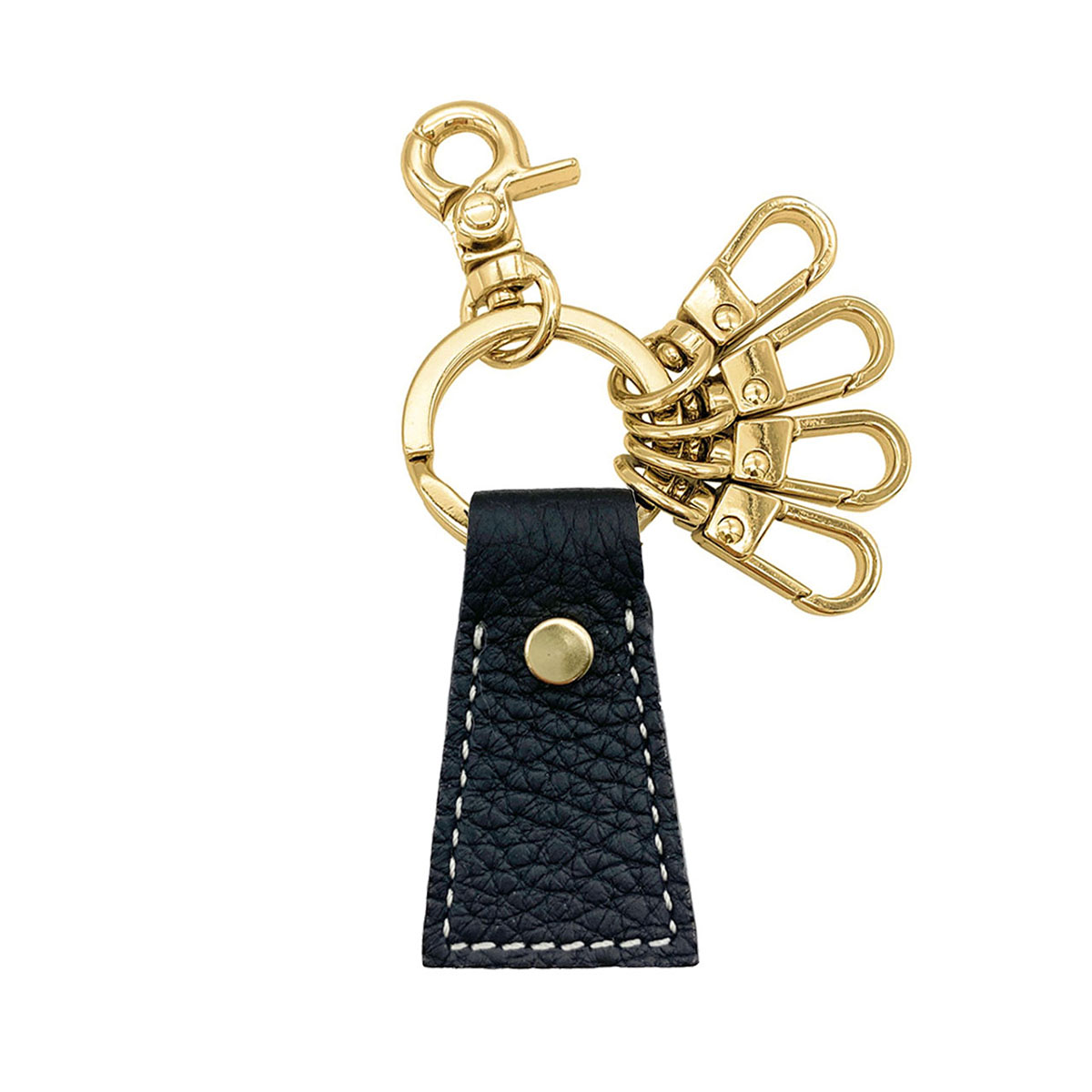 キーホルダー 革 ストラップ型 キーリング レザー 本革 革小物 キー