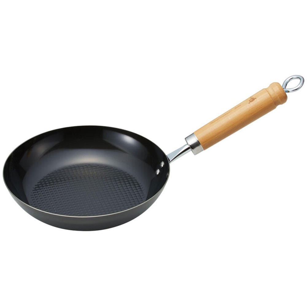 フライパン 鉄製 IH対応 24cm 燕三条 エンボス 調理器具 ガス火 直火 鉄分補給 キャラクター プーさん キティ ムーミン IRFP24 | スケーター | 03