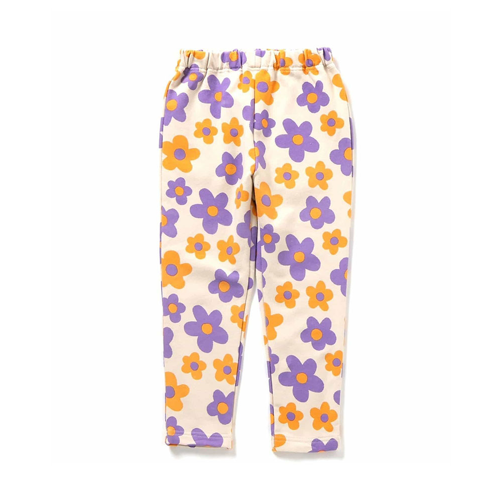 BREEZE ブリーズ DAISUKI 総柄パンツ 9分丈 キッズ ベビー 子供服 ボトムス 長ズボン ストレッチ 男の子 女の子 花 J120926 | BREEZE | 10
